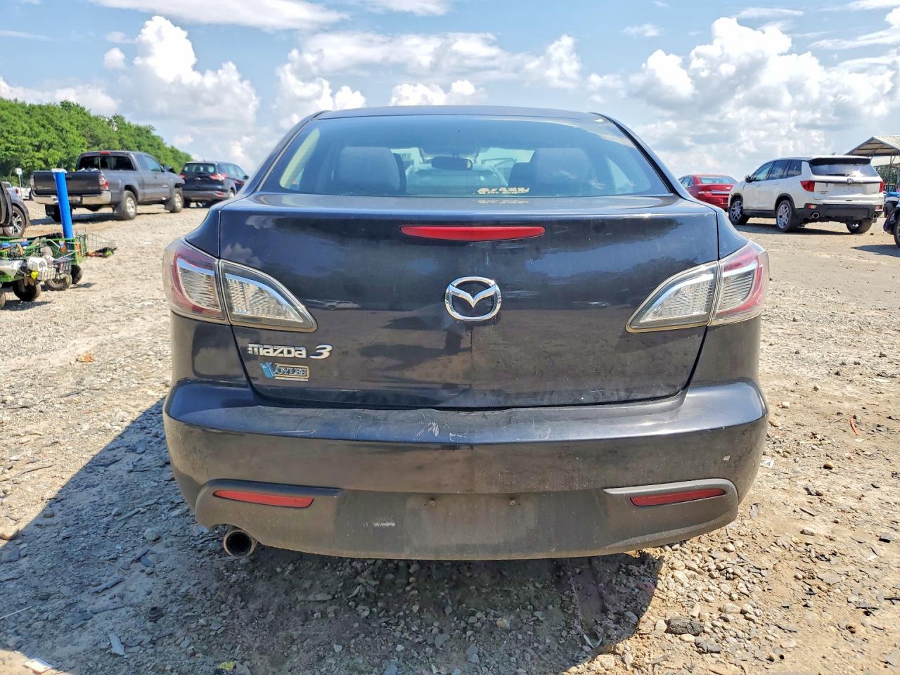 2010 Mazda 3 I Black vin: JM1BL1SF4A1140572