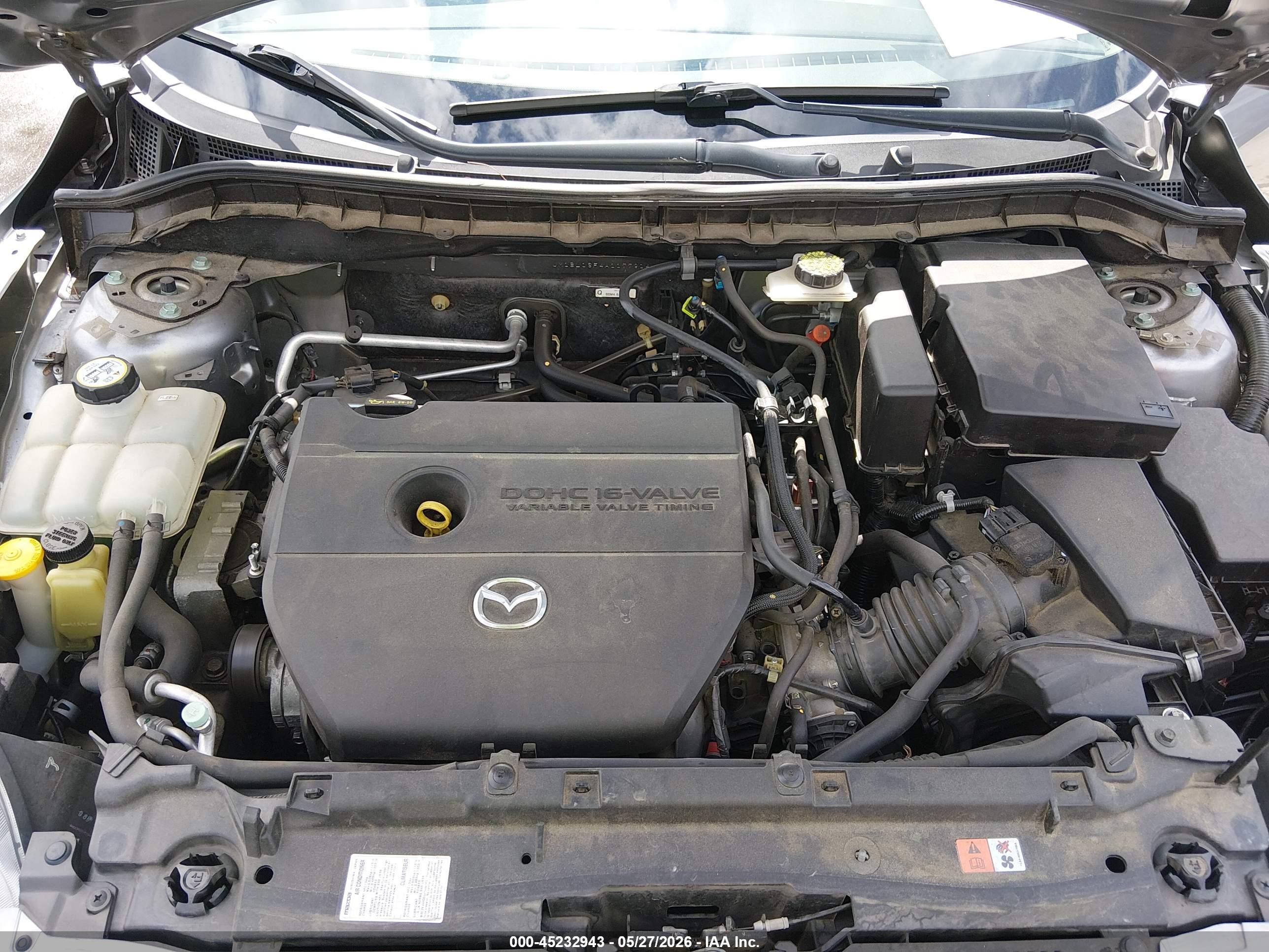 2010 Mazda Mazda3 I Touring Silver vin: JM1BL1SF4A1177914
