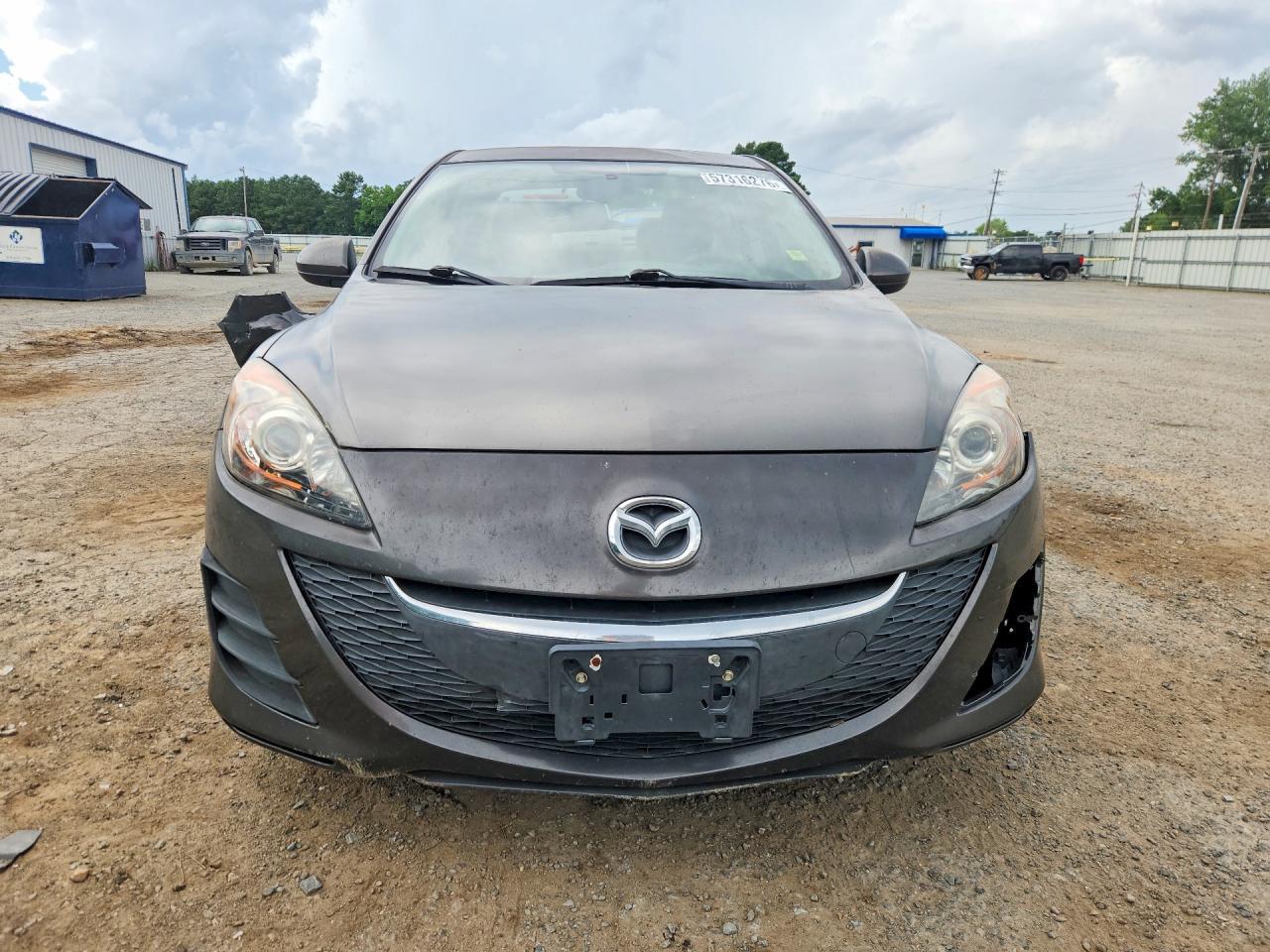 2010 Mazda 3 I Gray vin: JM1BL1SF4A1183647