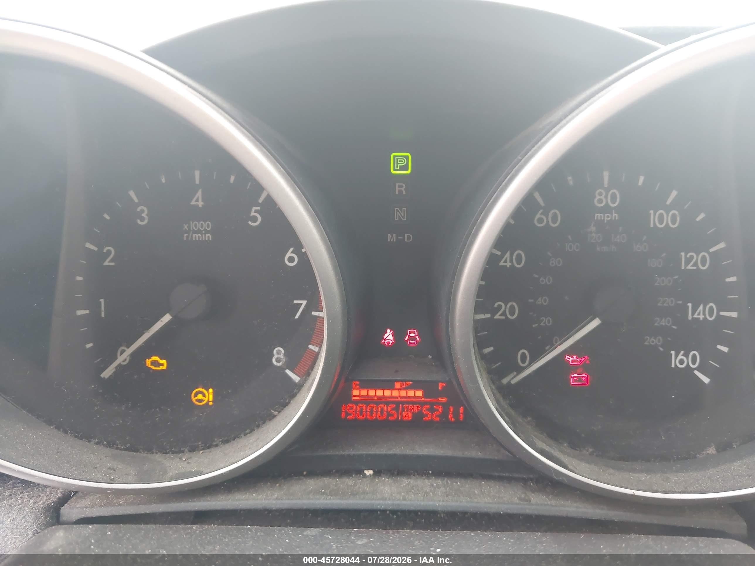 2010 Mazda Mazda3 I Touring Серый vin: JM1BL1SF4A1209907