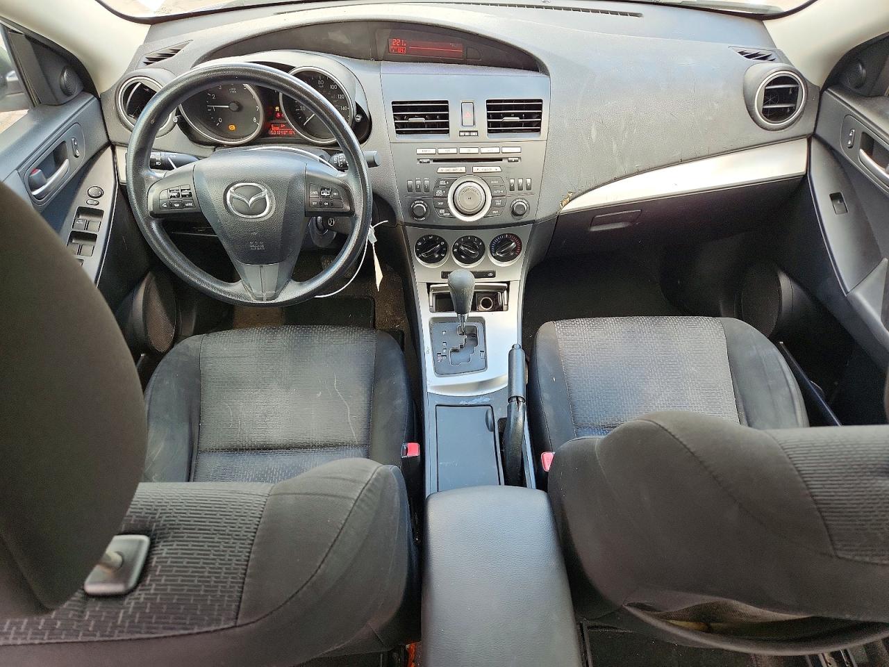 2010 Mazda 3 White vin: JM1BL1SF4A1210992