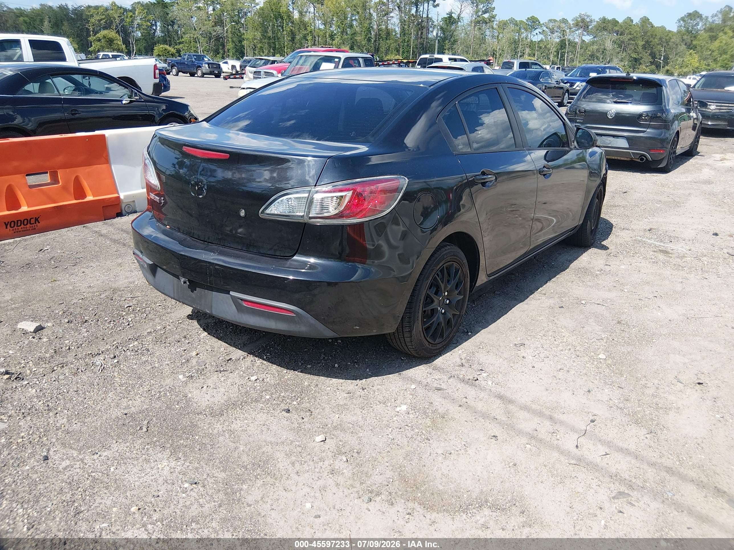 2010 Mazda Mazda3 I Sport Black vin: JM1BL1SF4A1227534