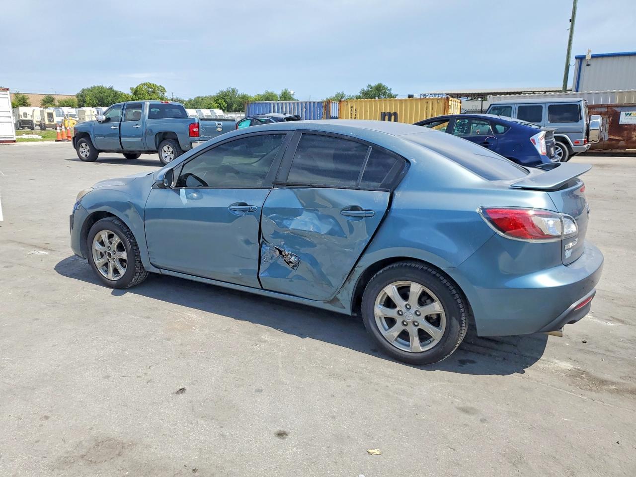 2010 Mazda 3 I Синий vin: JM1BL1SF4A1250425