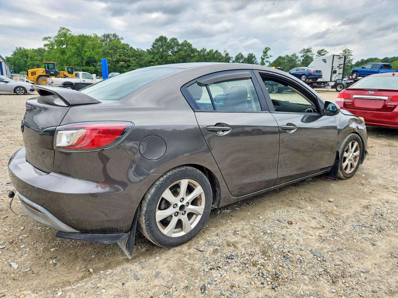 2010 Mazda 3 I Charcoal vin: JM1BL1SF4A1332154