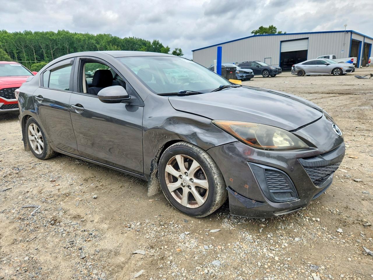 2010 Mazda 3 I Charcoal vin: JM1BL1SF4A1332154