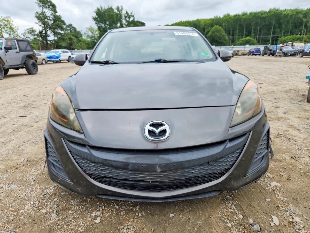 2010 Mazda 3 I Charcoal vin: JM1BL1SF4A1332154