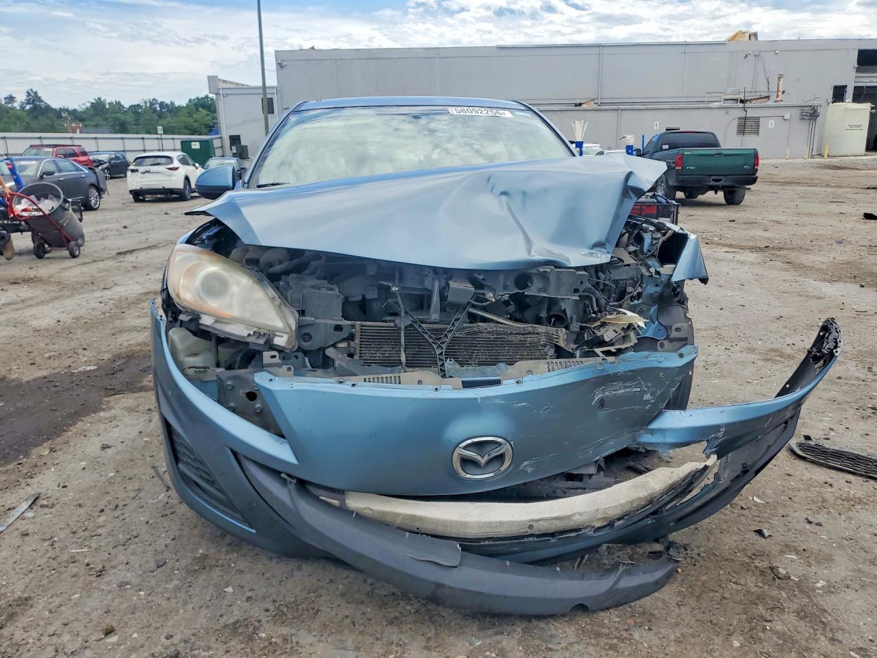 2010 Mazda 3 I Blue vin: JM1BL1SF4A1337287