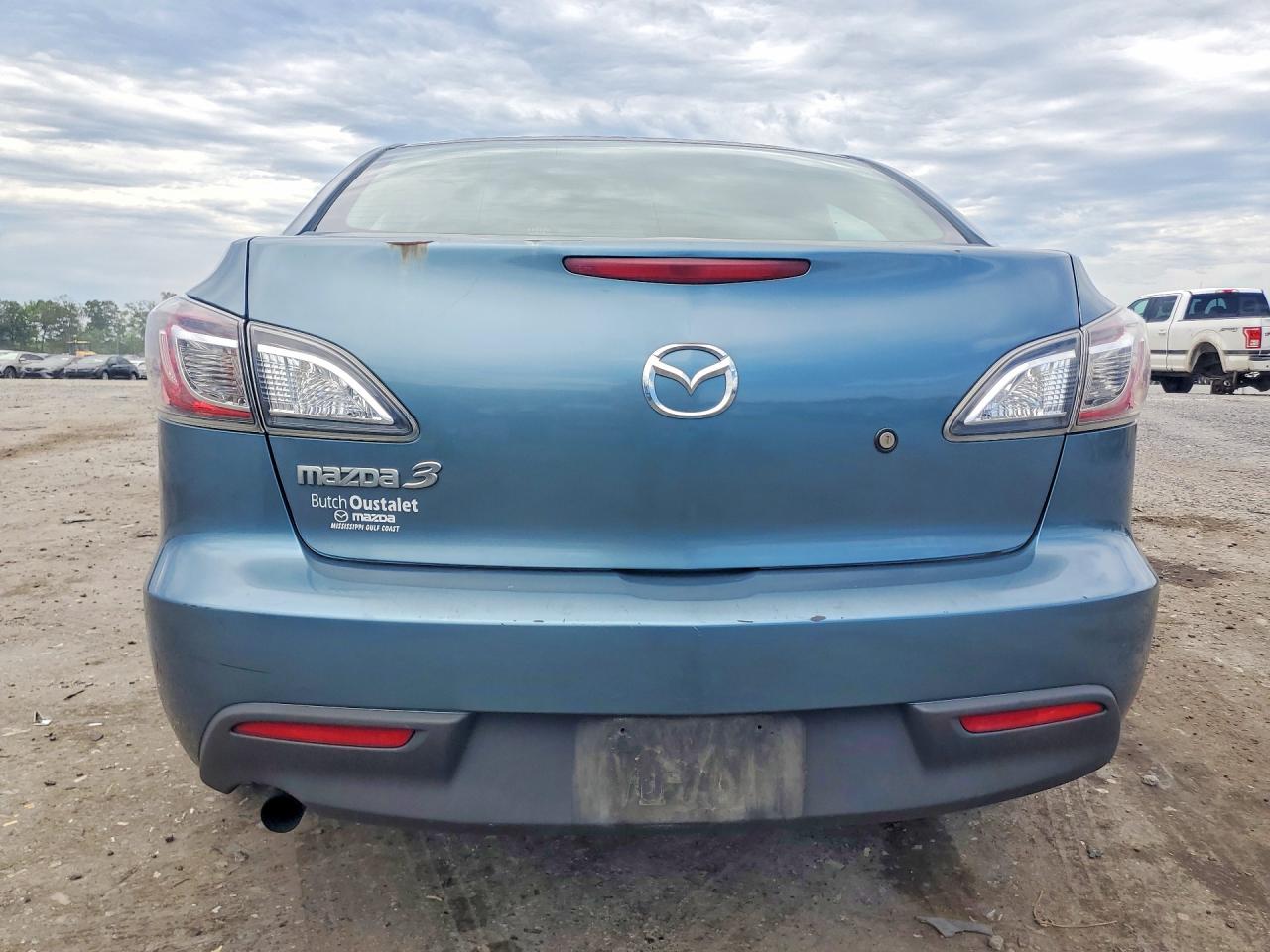 2010 Mazda 3 I Blue vin: JM1BL1SF4A1337287