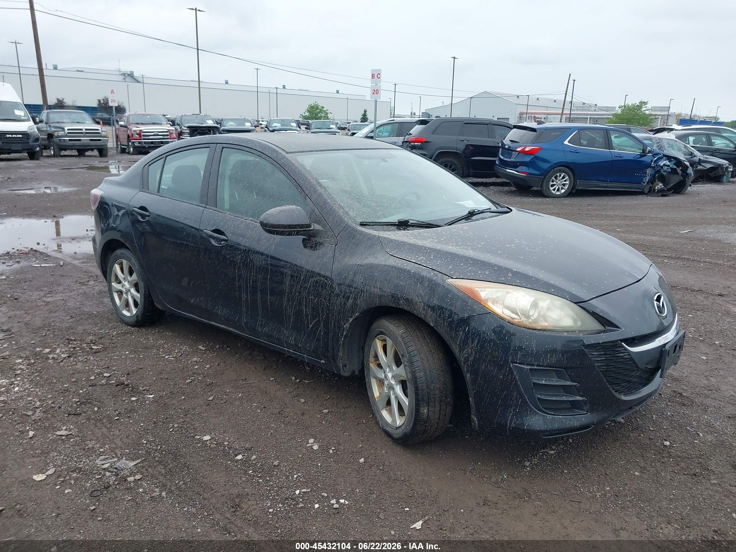 2010 Mazda Mazda3 I Touring Black vin: JM1BL1SF5A1194012
