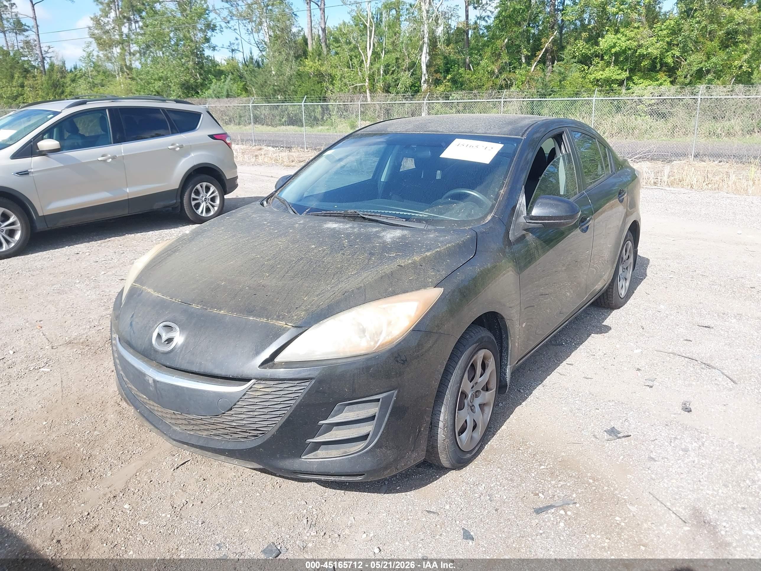 2010 Mazda Mazda3 I Sport Black vin: JM1BL1SF5A1227235