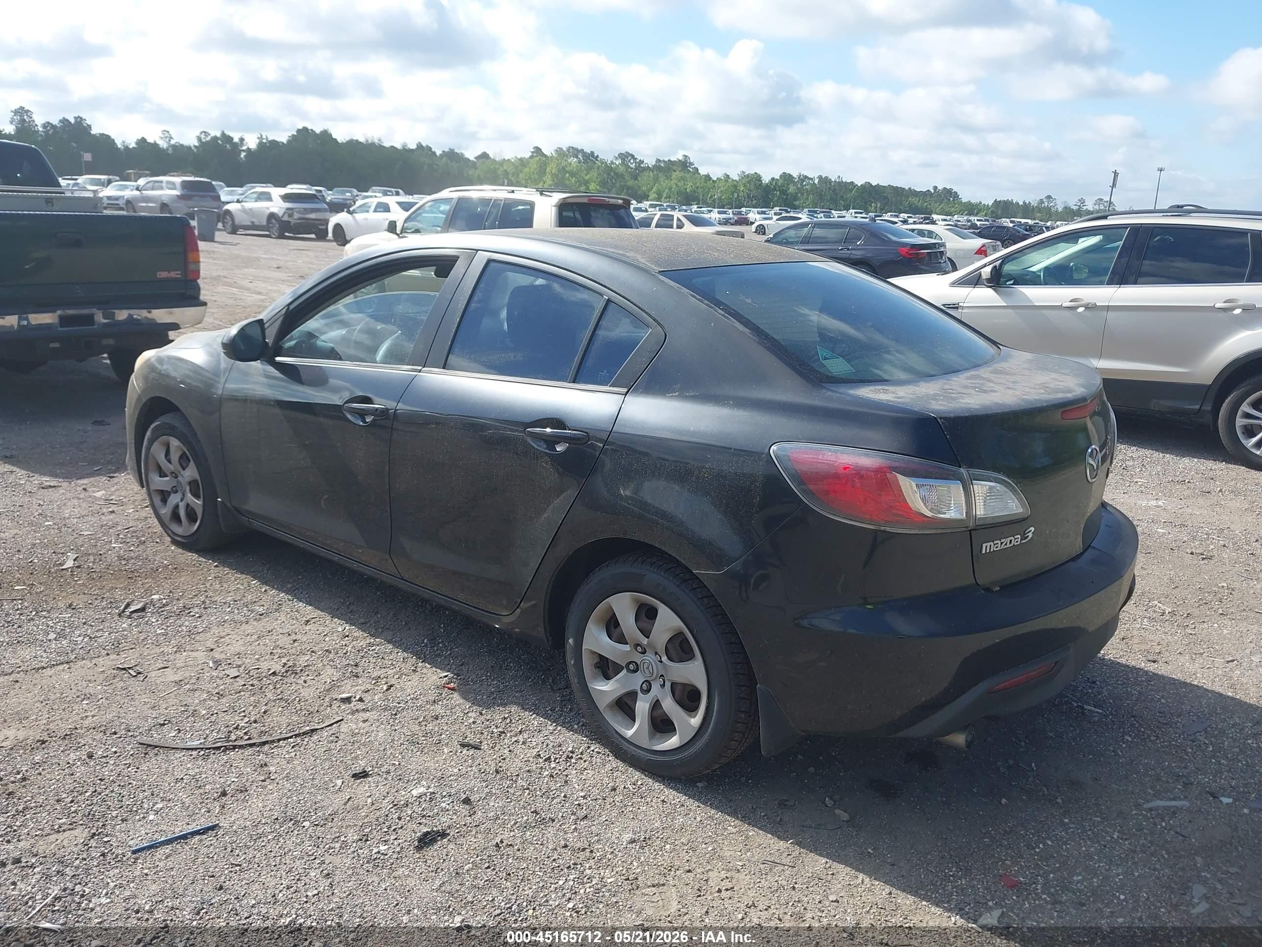 2010 Mazda Mazda3 I Sport Black vin: JM1BL1SF5A1227235