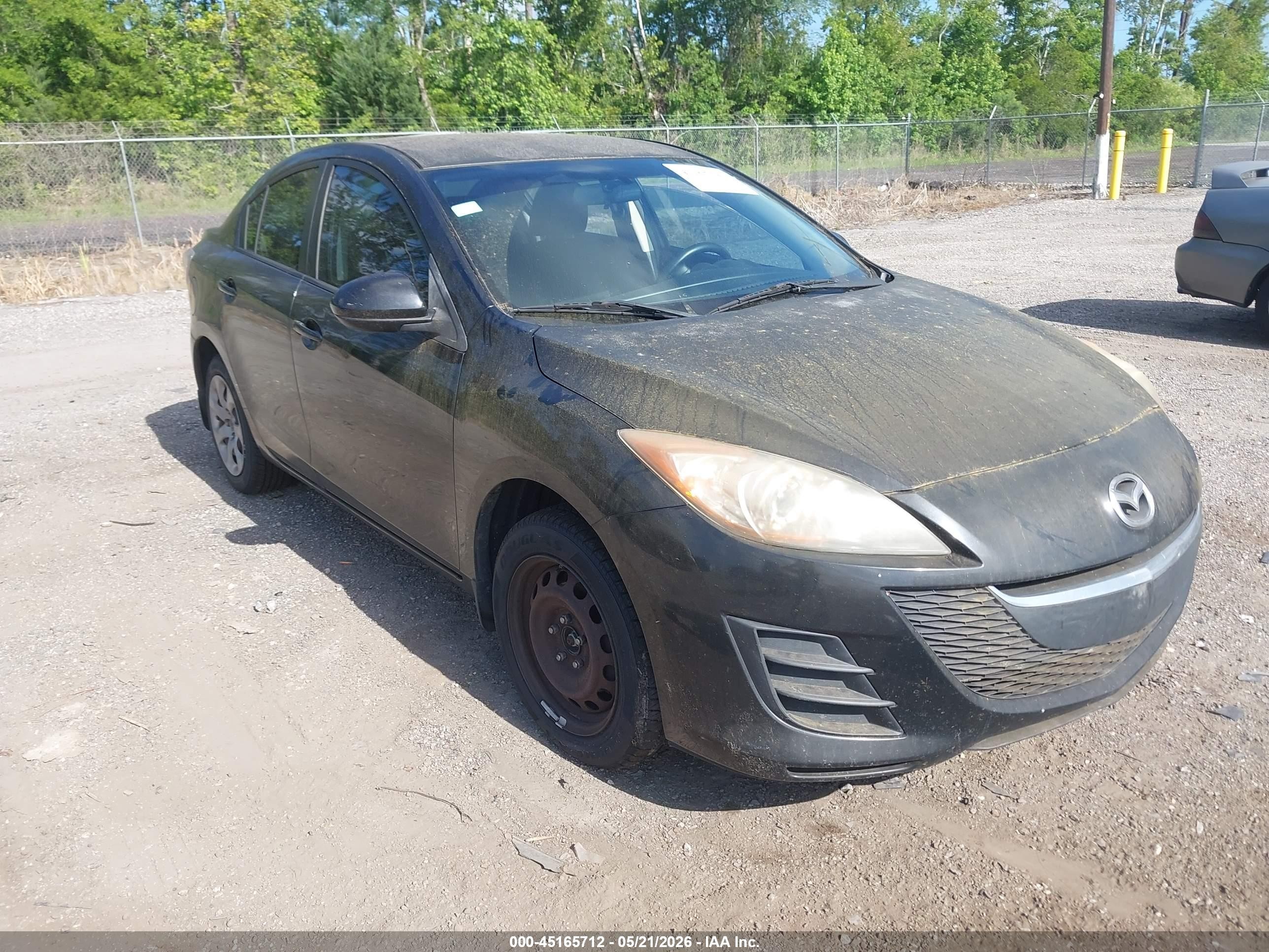 2010 Mazda Mazda3 I Sport Black vin: JM1BL1SF5A1227235