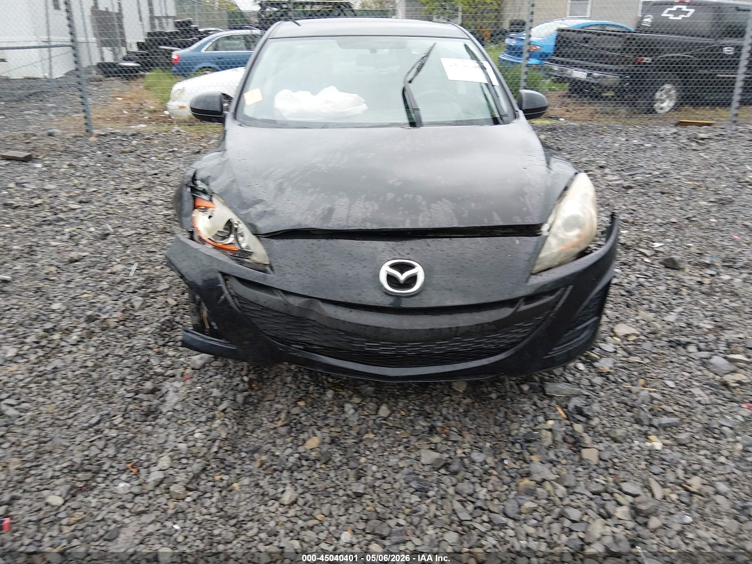 2010 Mazda Mazda3 I Sport Black vin: JM1BL1SF5A1280470