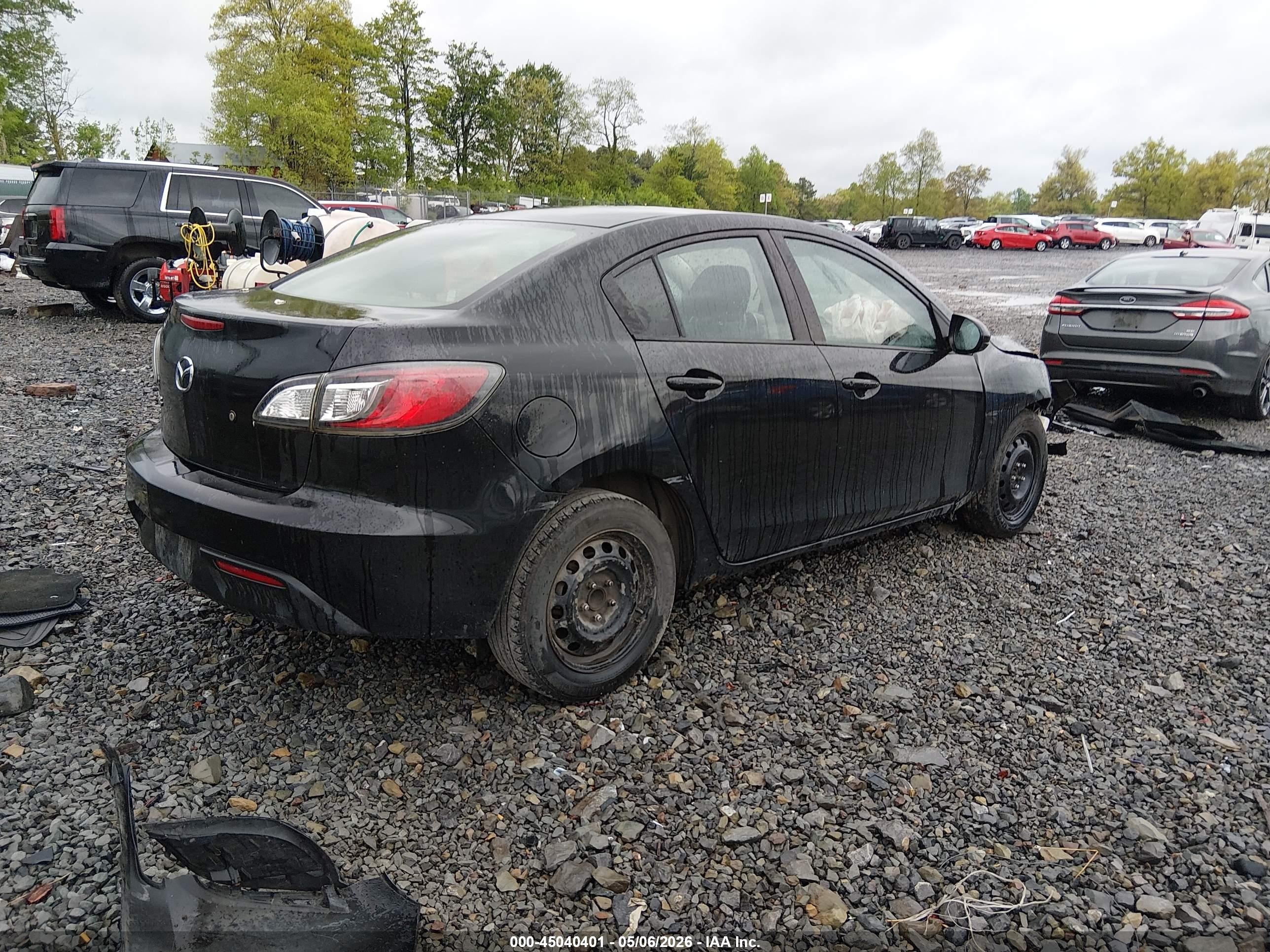 2010 Mazda Mazda3 I Sport Black vin: JM1BL1SF5A1280470