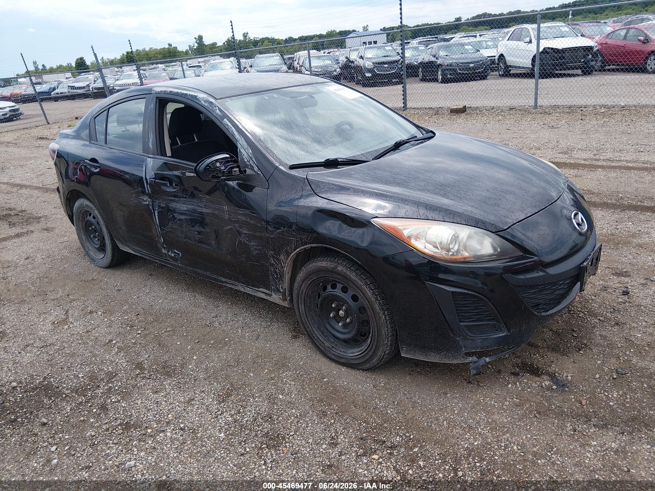2010 Mazda Mazda3 I Sport Black vin: JM1BL1SF5A1297589
