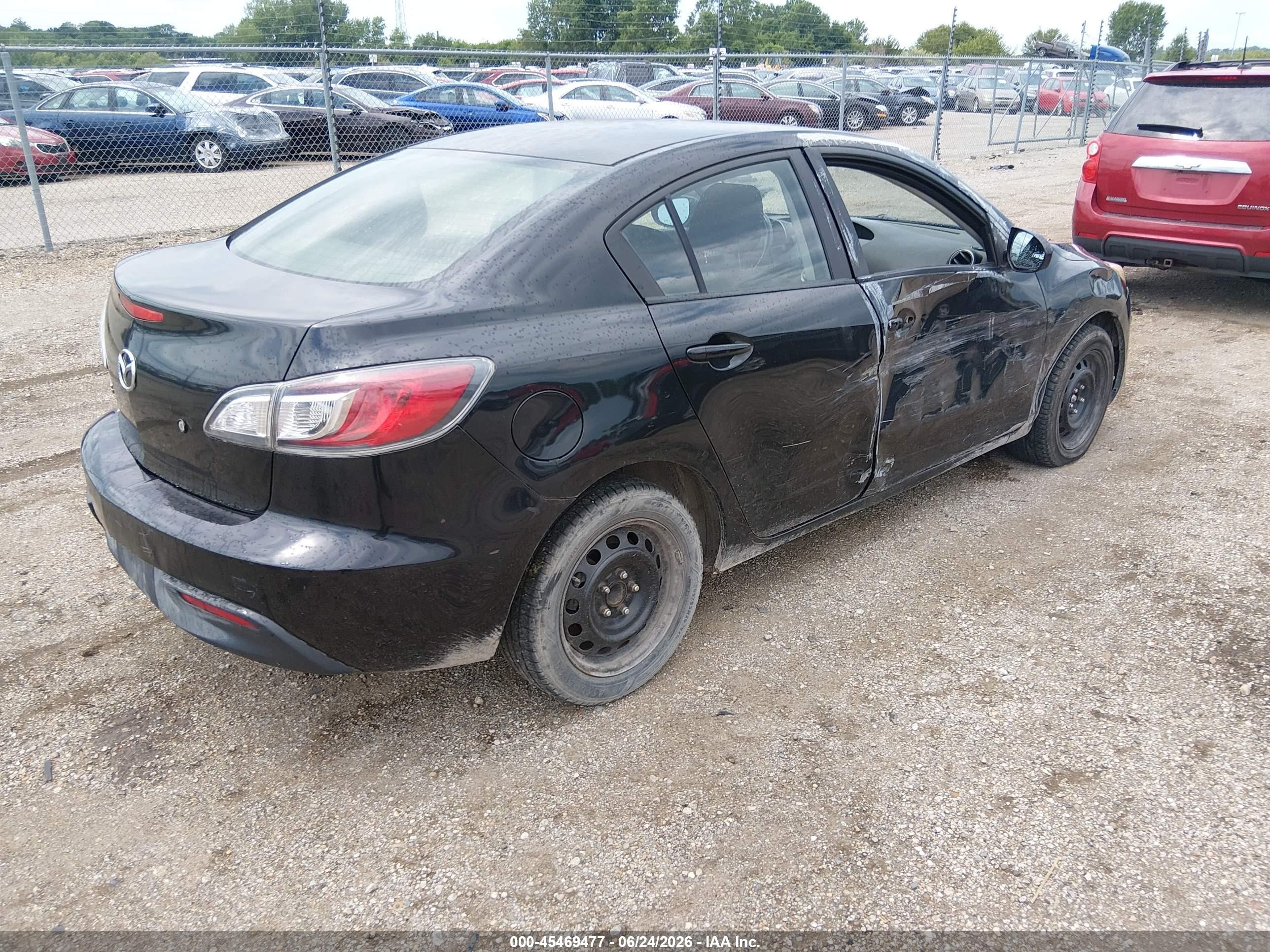 2010 Mazda Mazda3 I Sport Black vin: JM1BL1SF5A1297589