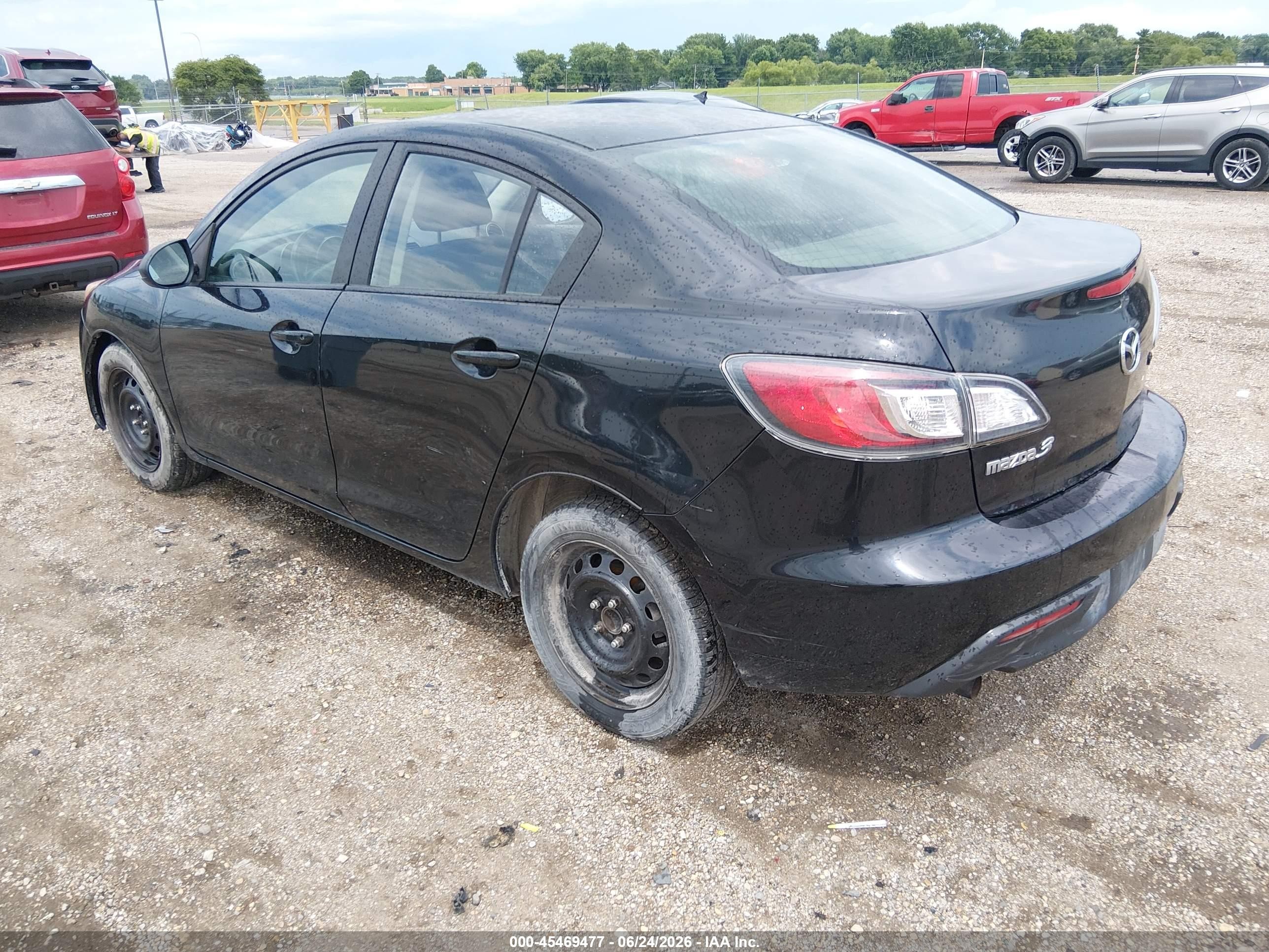 2010 Mazda Mazda3 I Sport Black vin: JM1BL1SF5A1297589