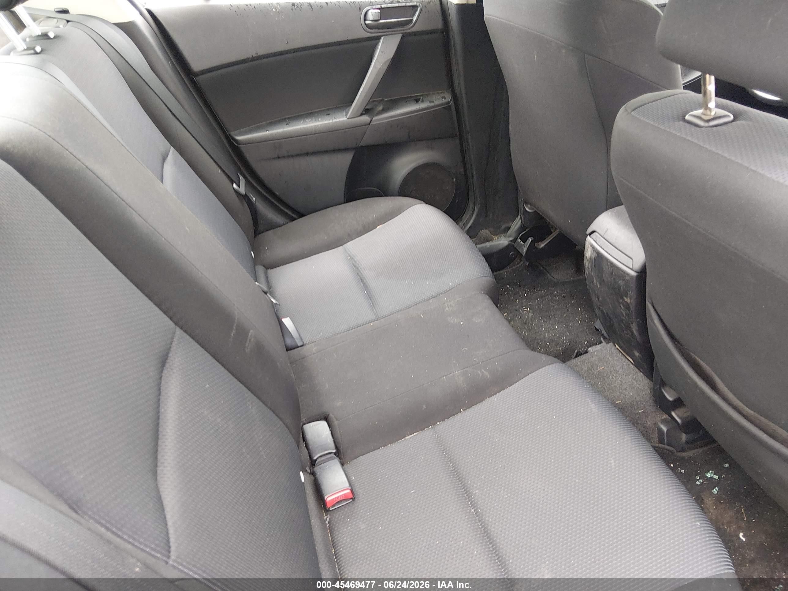 2010 Mazda Mazda3 I Sport Black vin: JM1BL1SF5A1297589