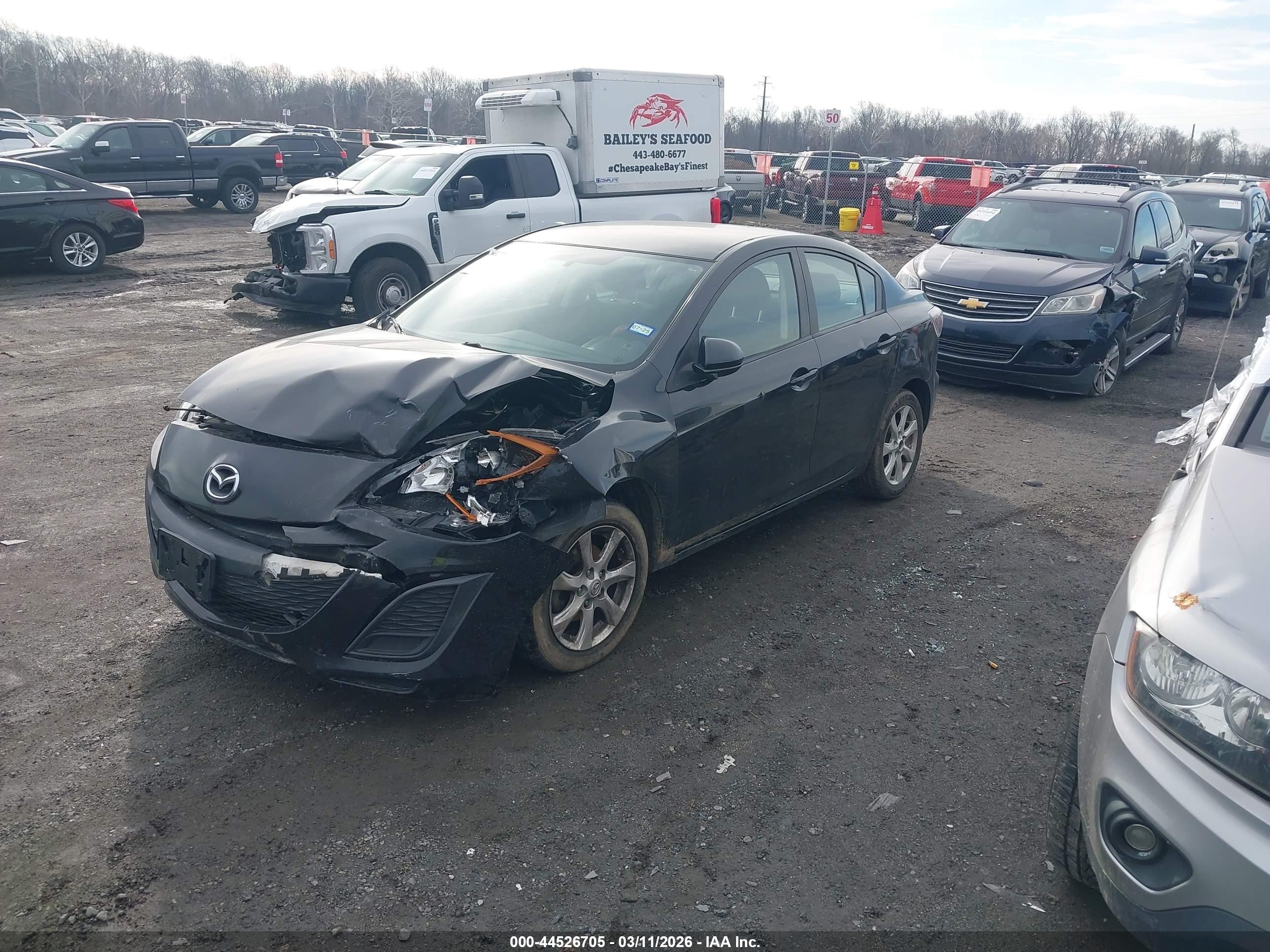 2010 Mazda Mazda3 I Touring Черный vin: JM1BL1SF5A1332423