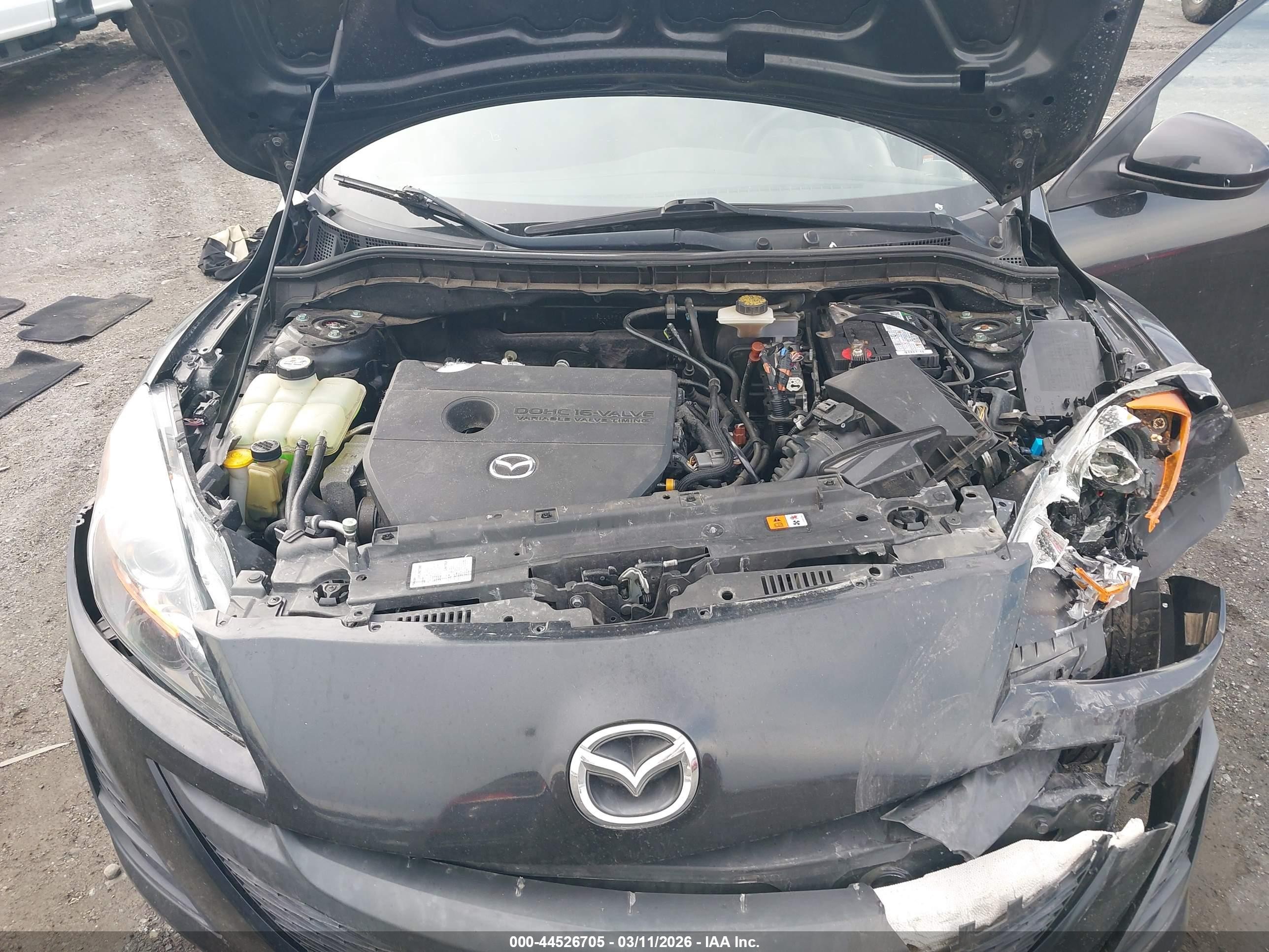 2010 Mazda Mazda3 I Touring Черный vin: JM1BL1SF5A1332423