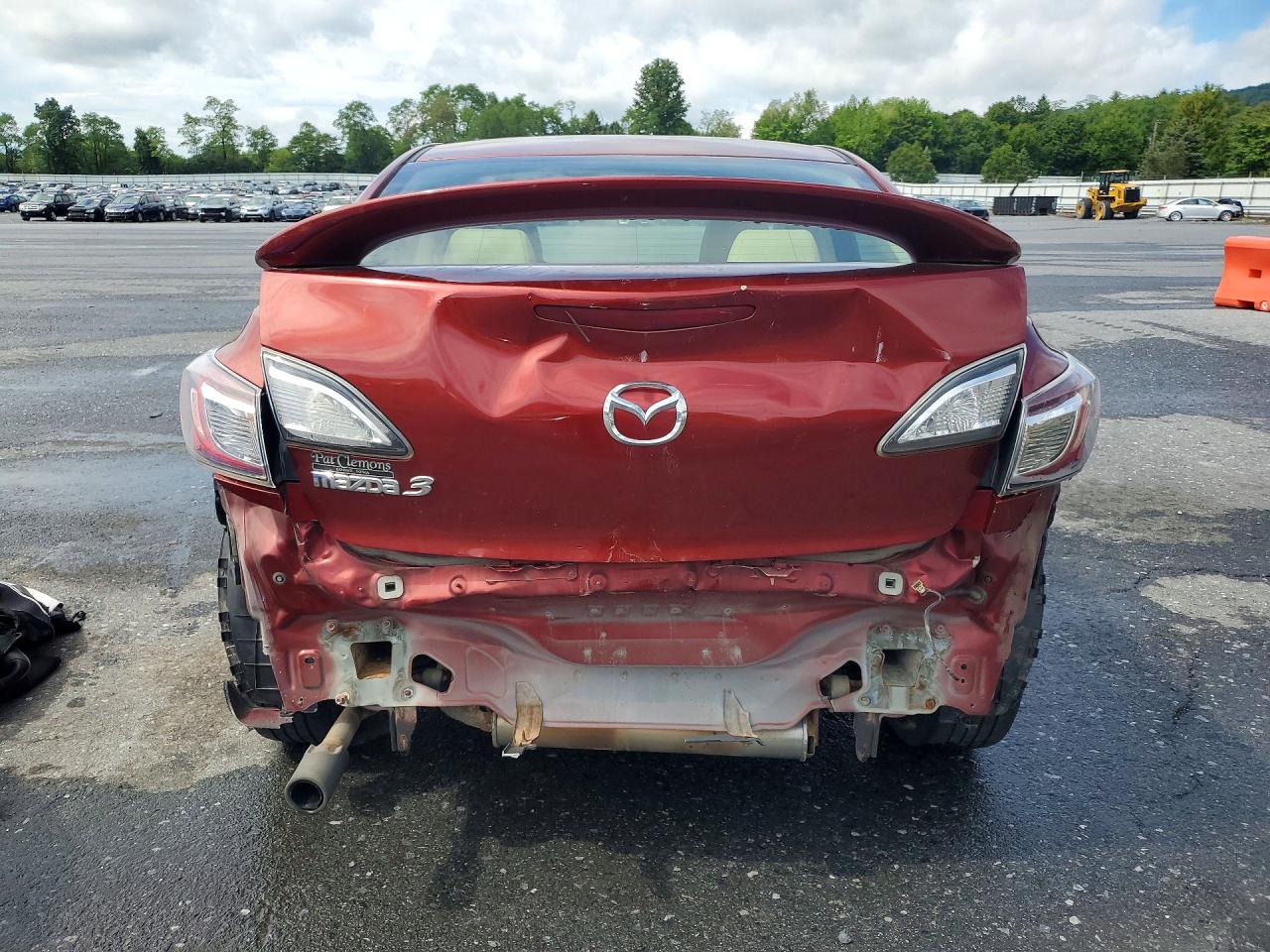 2010 Mazda 3 Maroon vin: JM1BL1SF5A1344605