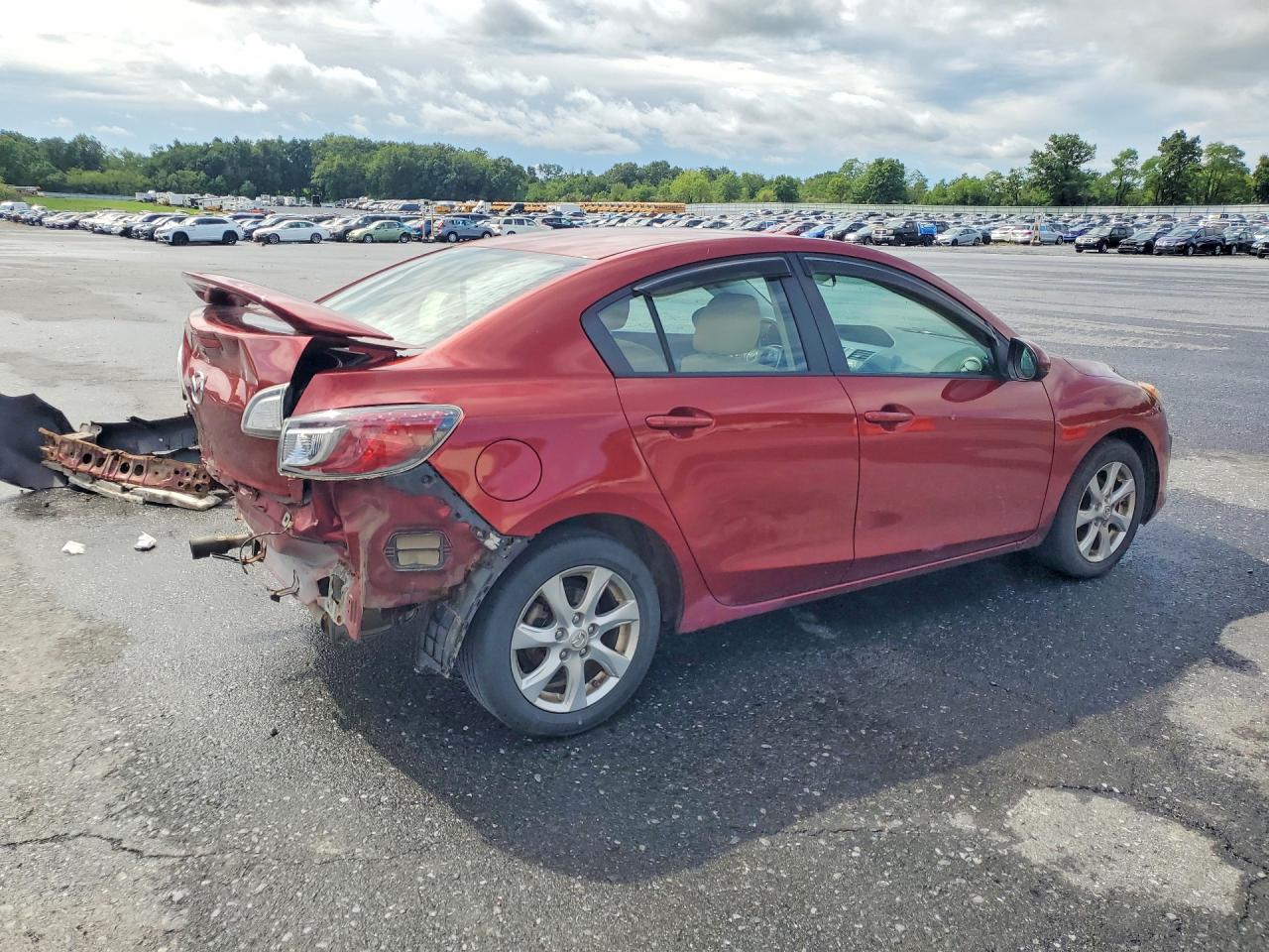 2010 Mazda 3 Maroon vin: JM1BL1SF5A1344605