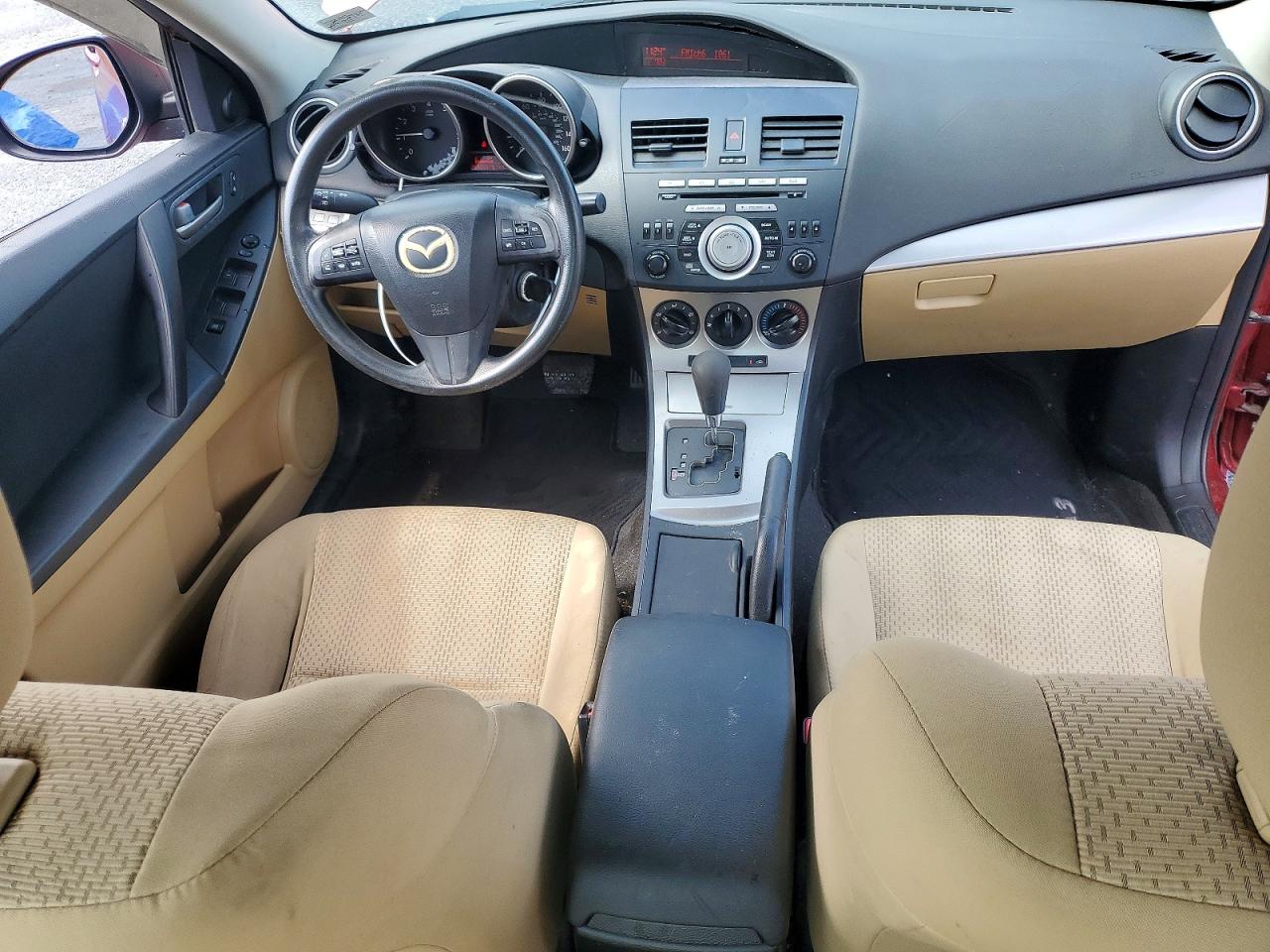 2010 Mazda 3 Maroon vin: JM1BL1SF5A1344605