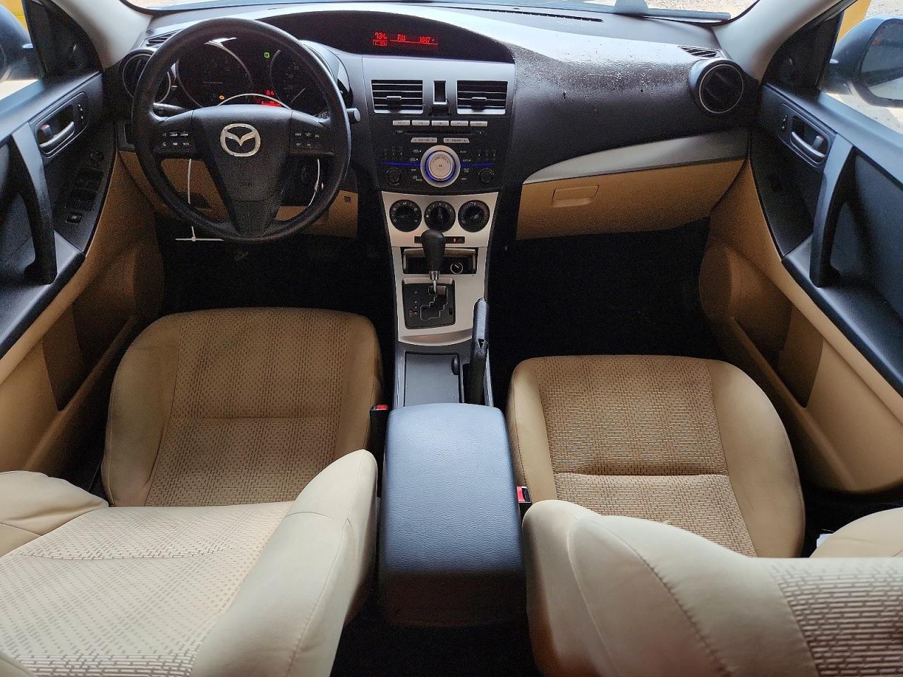 2010 Mazda 3 I White vin: JM1BL1SF6A1189112