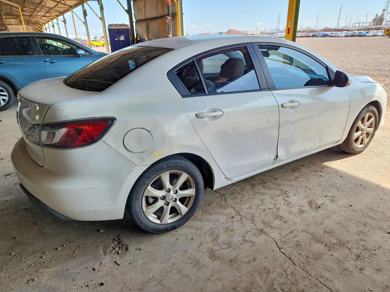 2010 Mazda 3 I White vin: JM1BL1SF6A1189112