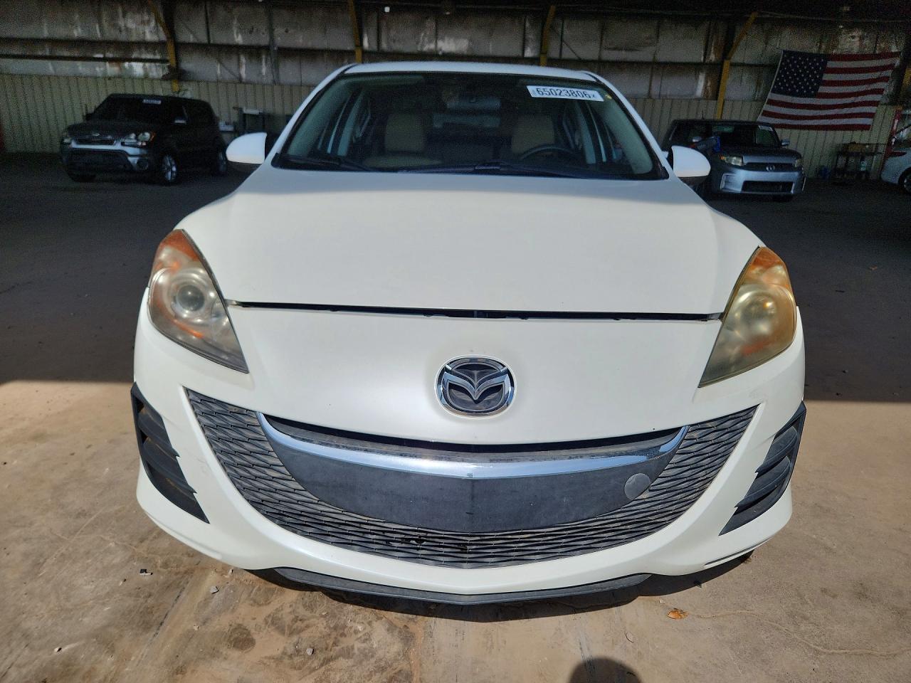 2010 Mazda 3 I White vin: JM1BL1SF6A1189112