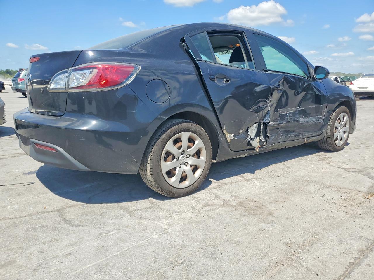 2010 Mazda 3 I Black vin: JM1BL1SF6A1205051