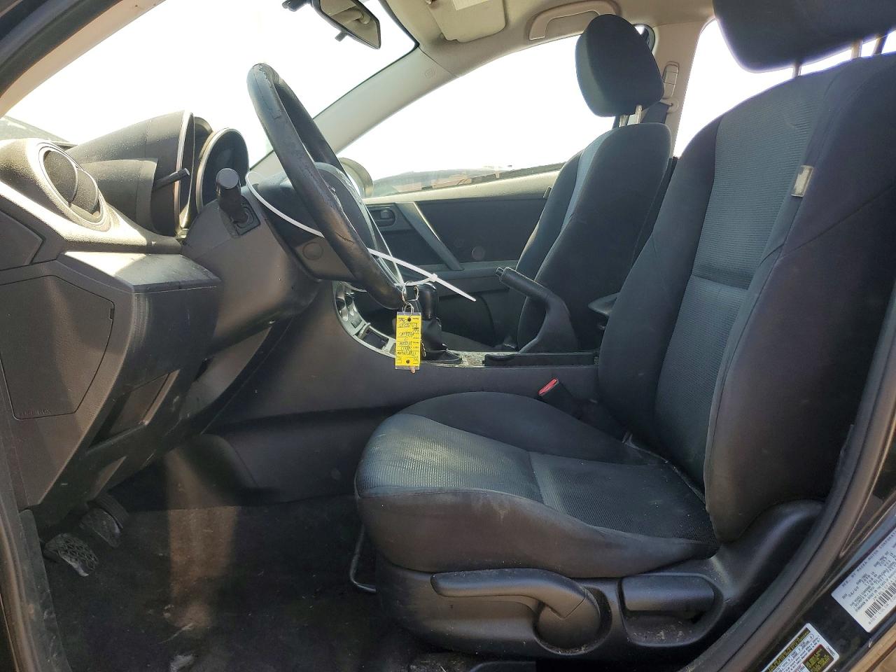 2010 Mazda 3 I Black vin: JM1BL1SF6A1205051