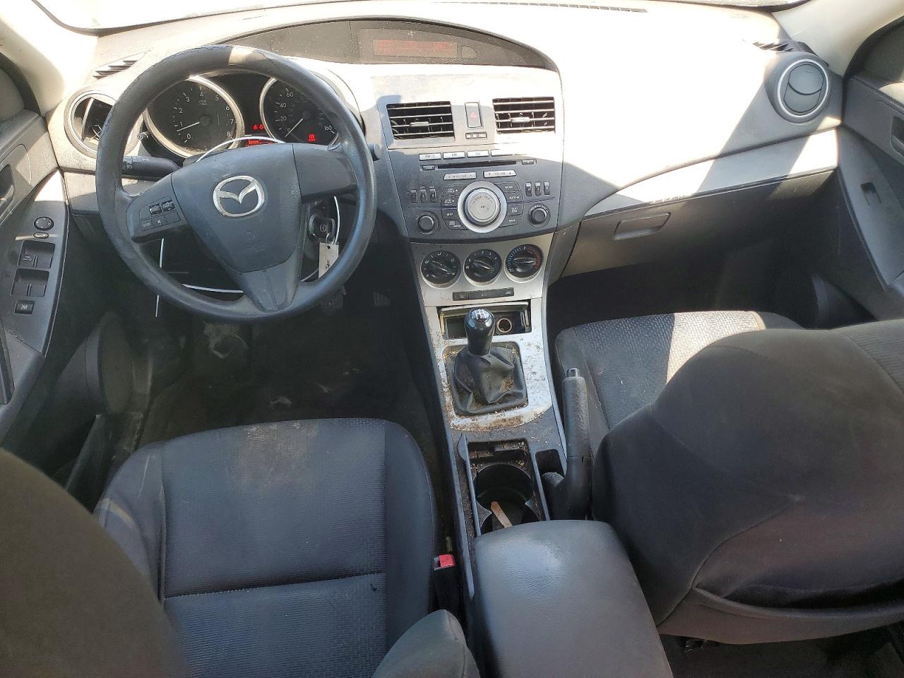 2010 Mazda 3 I Black vin: JM1BL1SF6A1205051