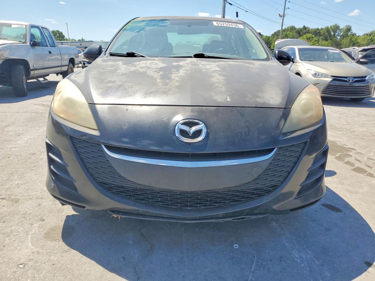 2010 Mazda 3 I Black vin: JM1BL1SF6A1205051