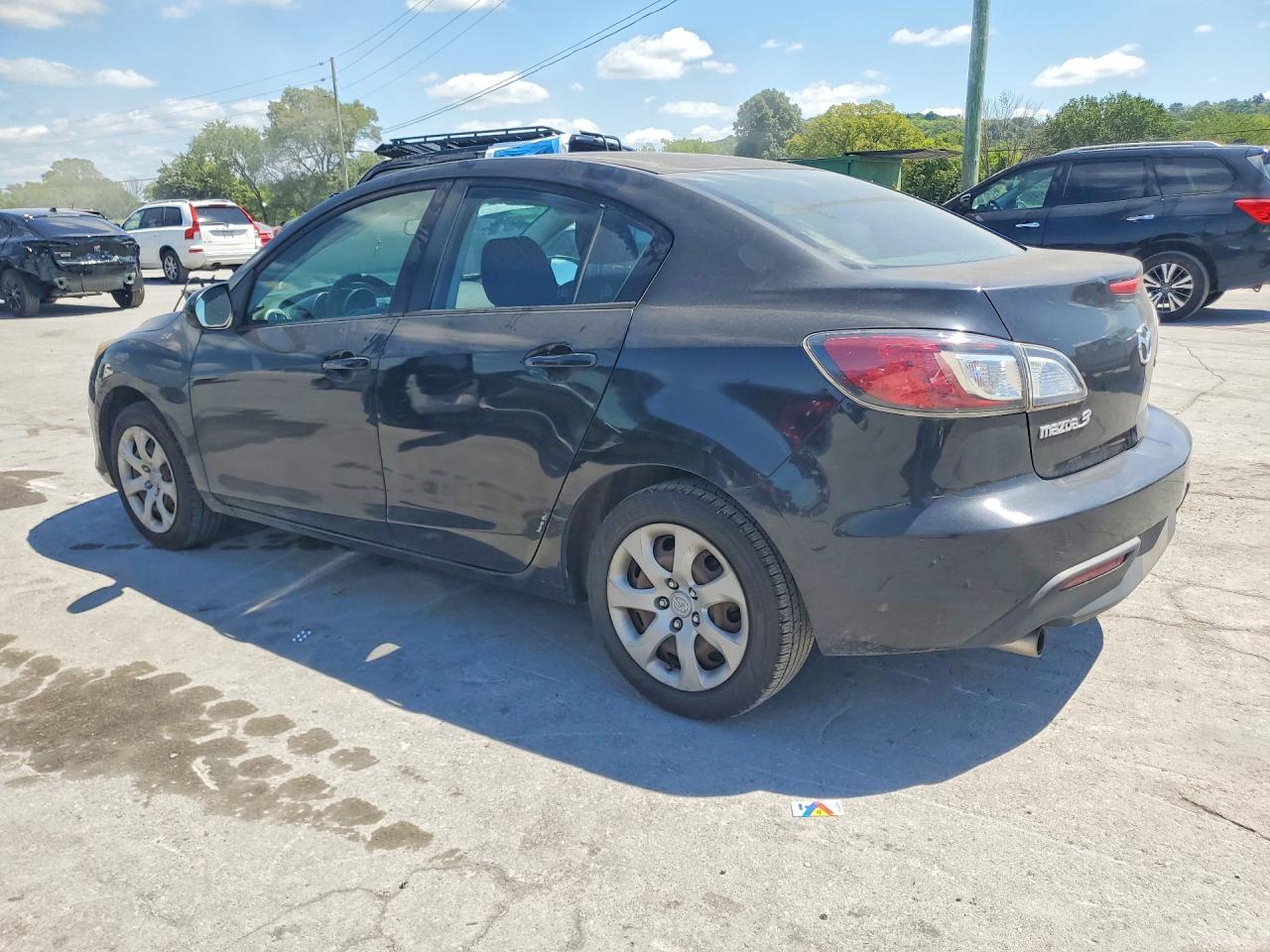 2010 Mazda 3 I Black vin: JM1BL1SF6A1205051