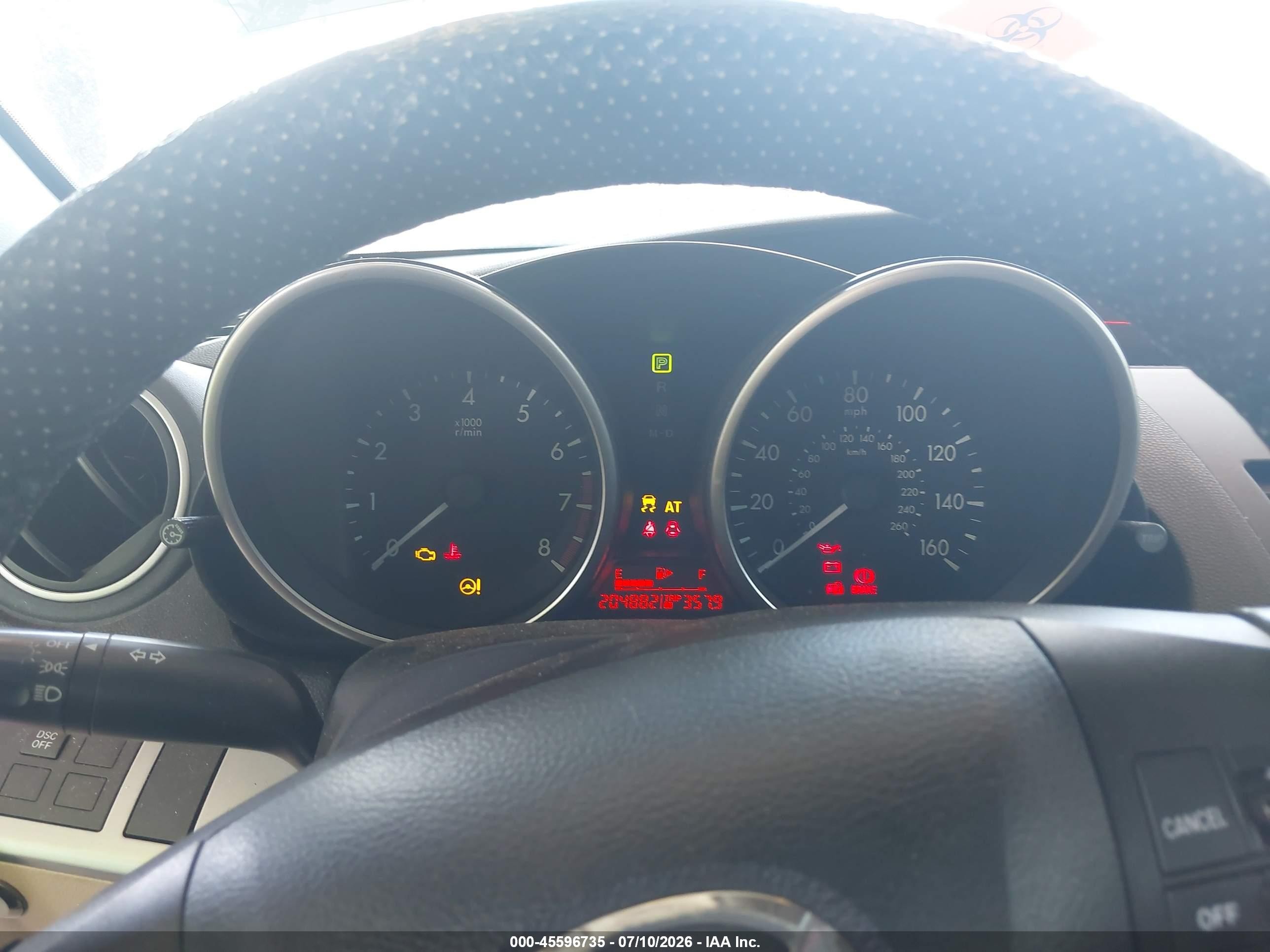 2010 Mazda Mazda3 I Touring Серый vin: JM1BL1SF6A1225395