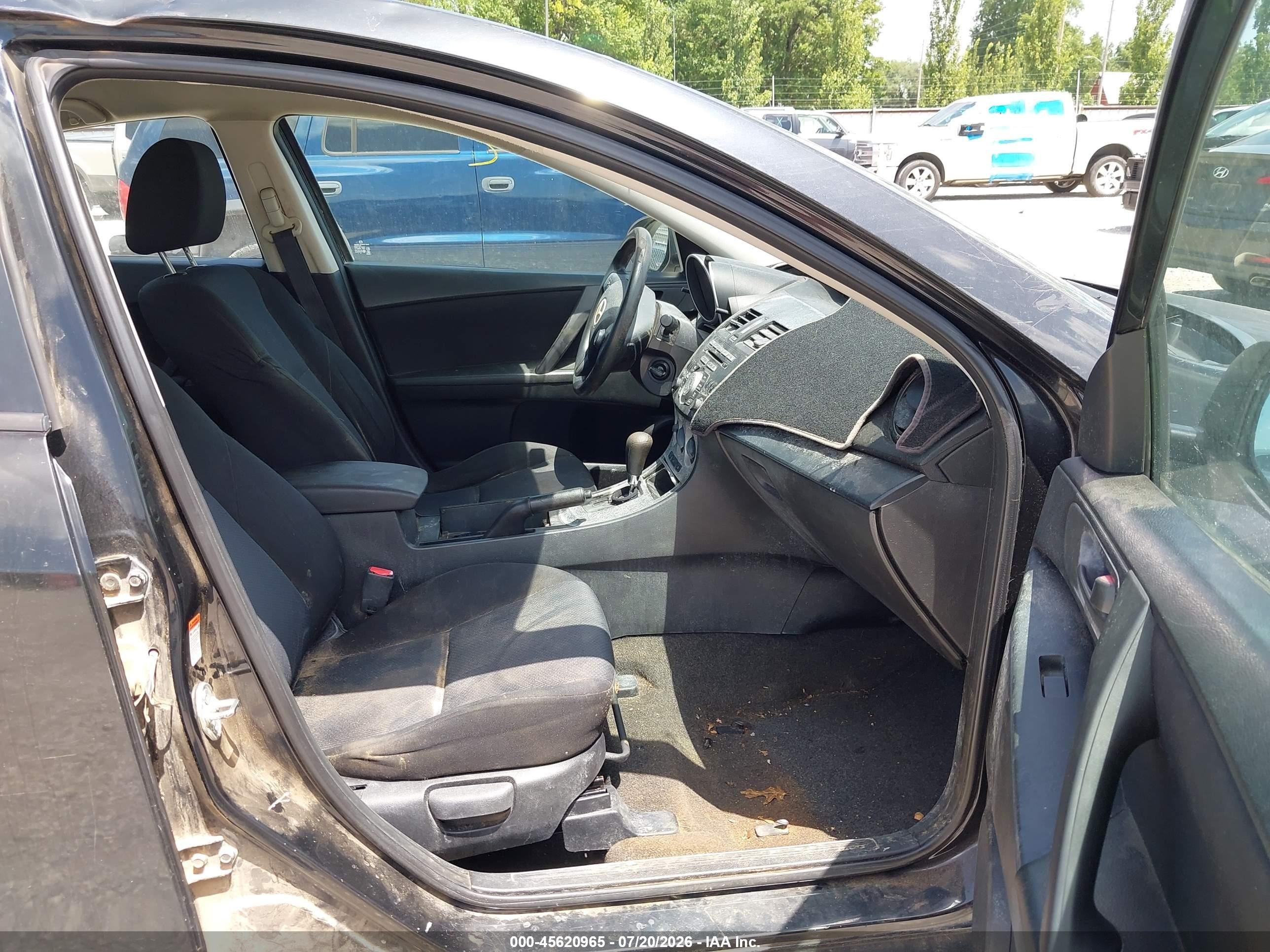 2010 Mazda Mazda3 I Sport Black vin: JM1BL1SF6A1264570