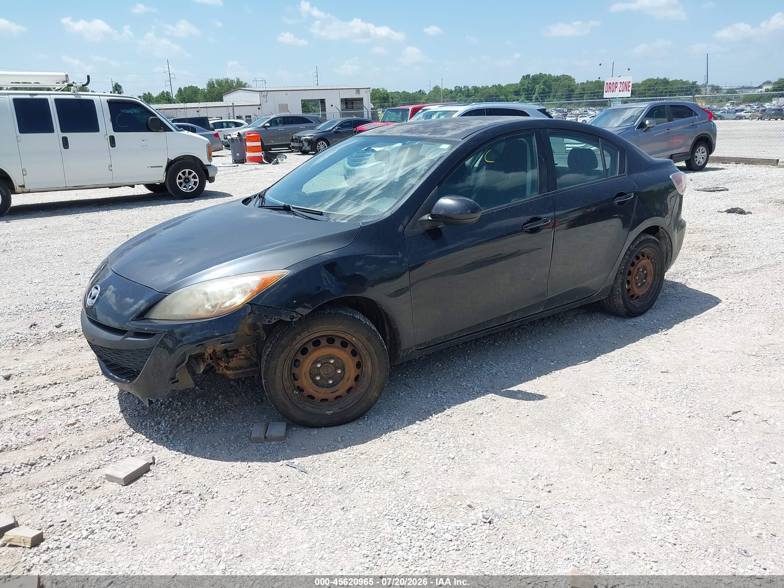 2010 Mazda Mazda3 I Sport Black vin: JM1BL1SF6A1264570
