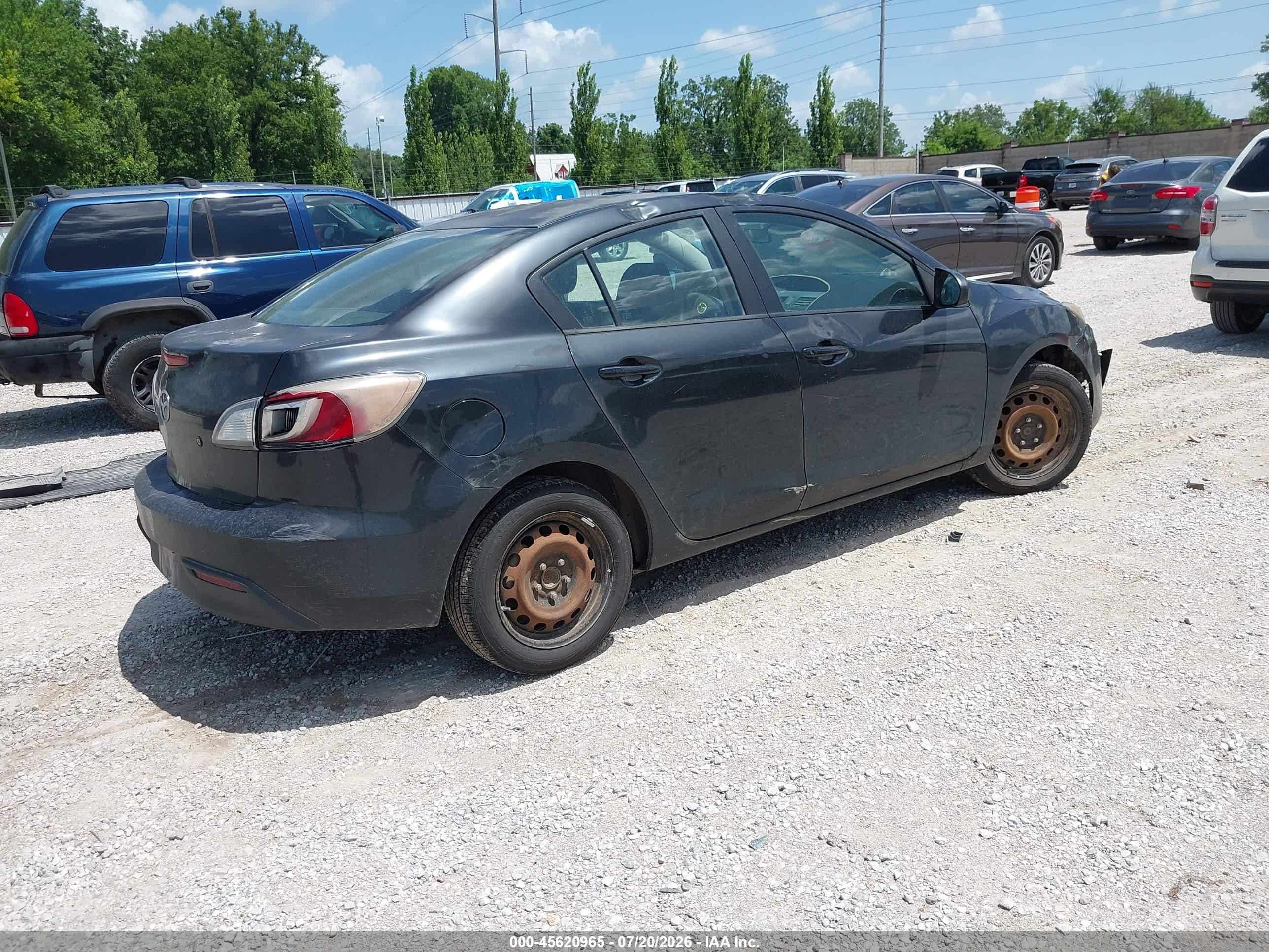 2010 Mazda Mazda3 I Sport Black vin: JM1BL1SF6A1264570