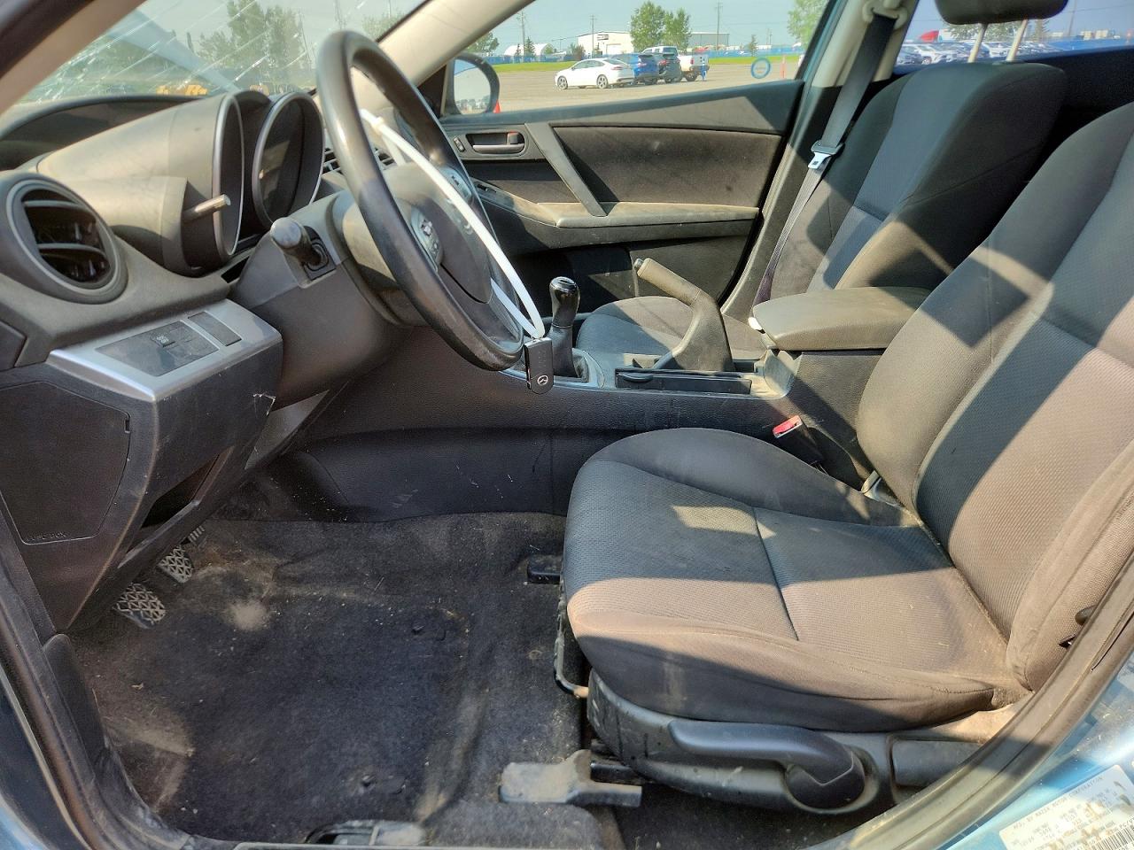 2010 Mazda 3 I Blue vin: JM1BL1SF6A1266836