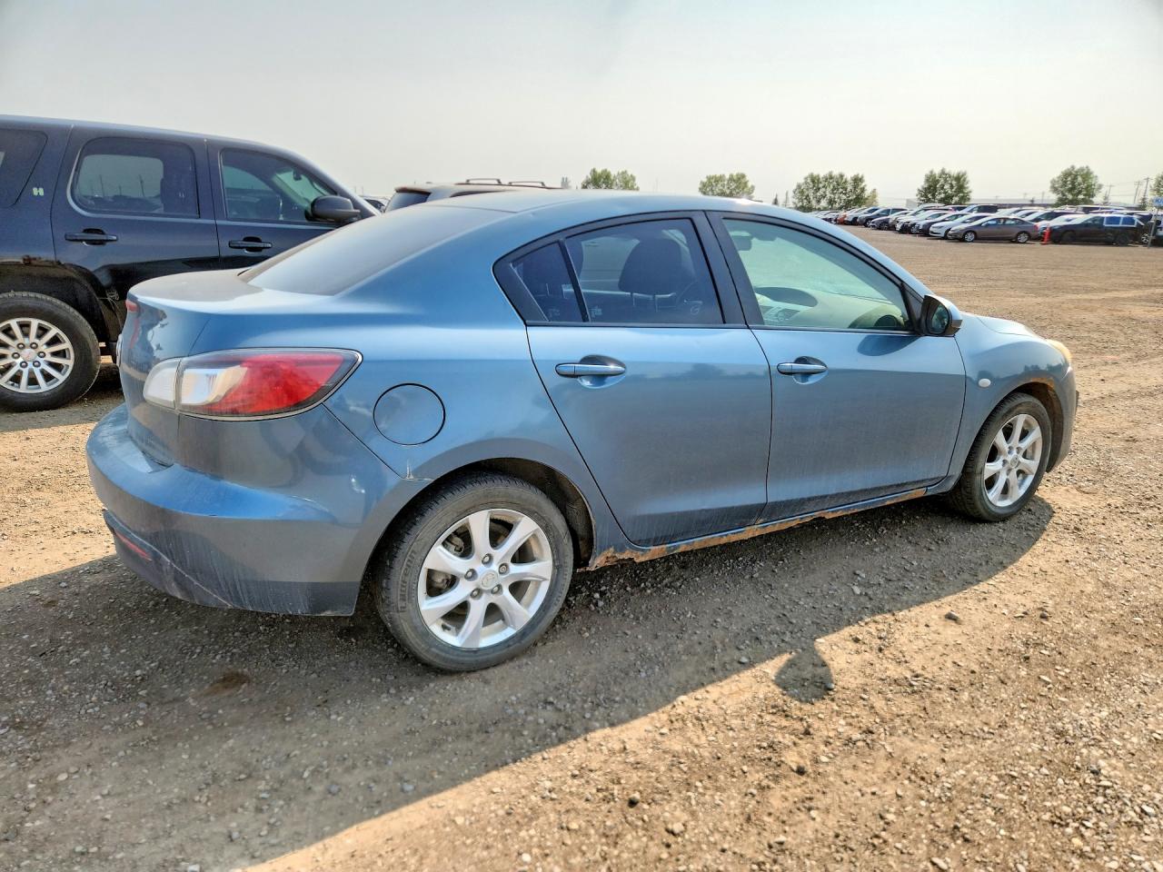 2010 Mazda 3 I Blue vin: JM1BL1SF6A1266836