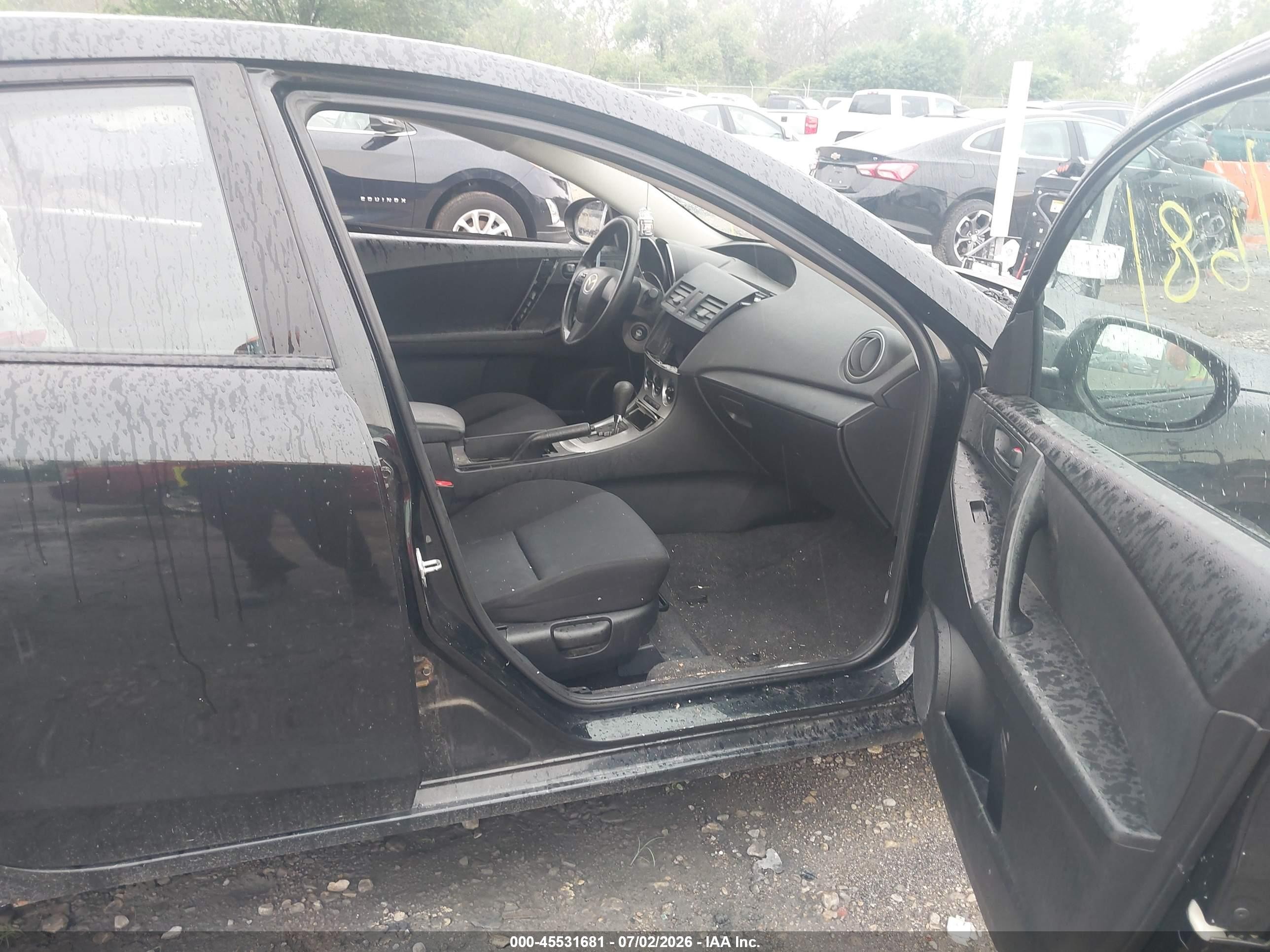 2010 Mazda Mazda3 I Sport Black vin: JM1BL1SF6A1298427
