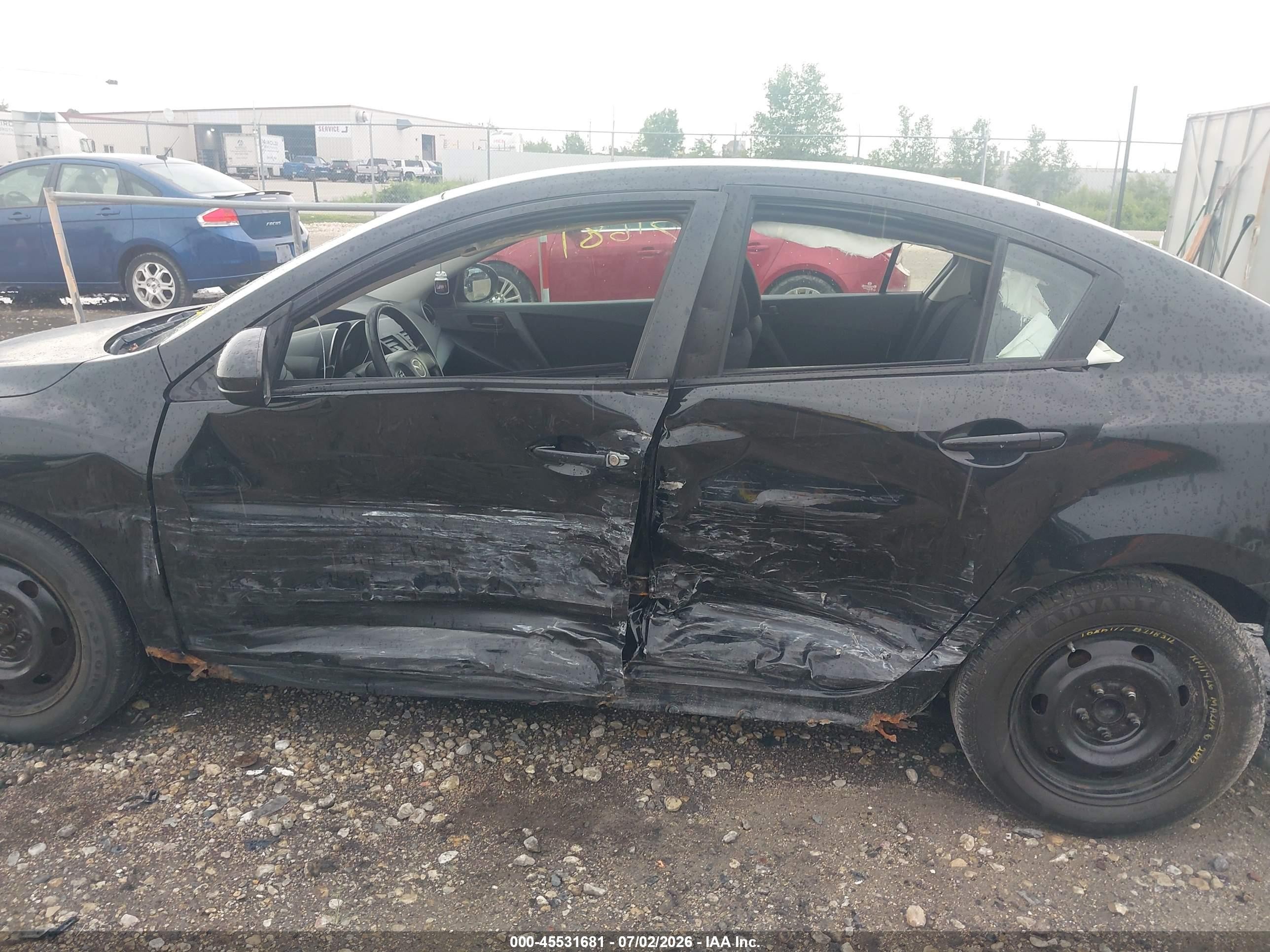 2010 Mazda Mazda3 I Sport Black vin: JM1BL1SF6A1298427