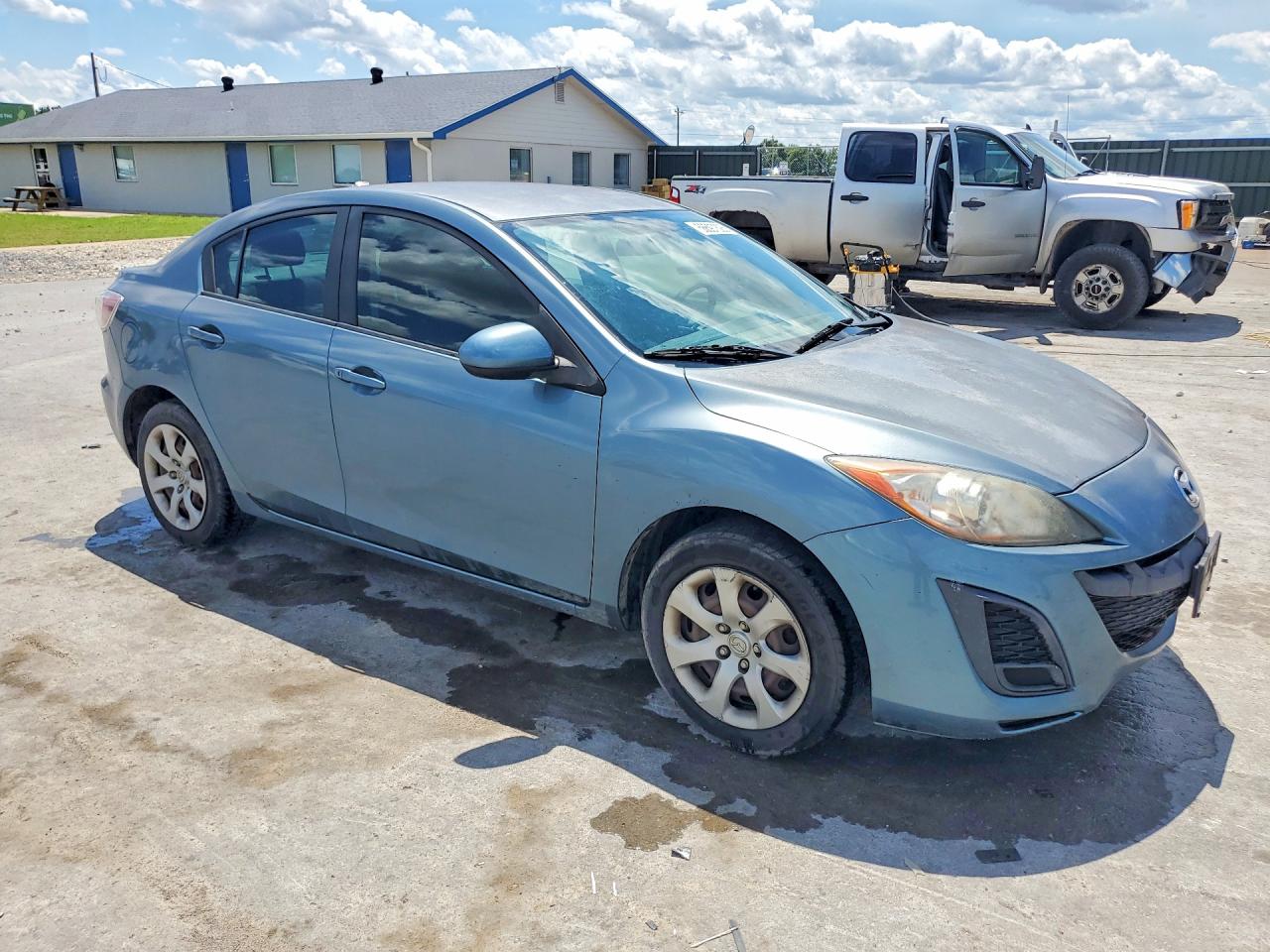 2010 Mazda 3 I Blue vin: JM1BL1SF6A1313959