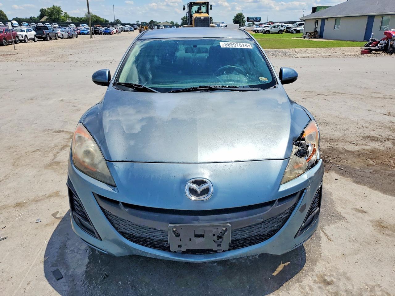 2010 Mazda 3 I Blue vin: JM1BL1SF6A1313959
