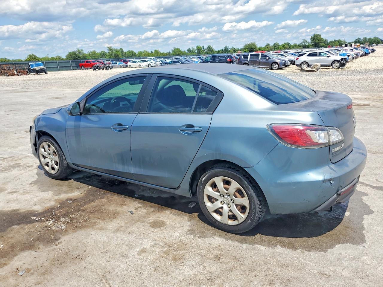 2010 Mazda 3 I Blue vin: JM1BL1SF6A1313959