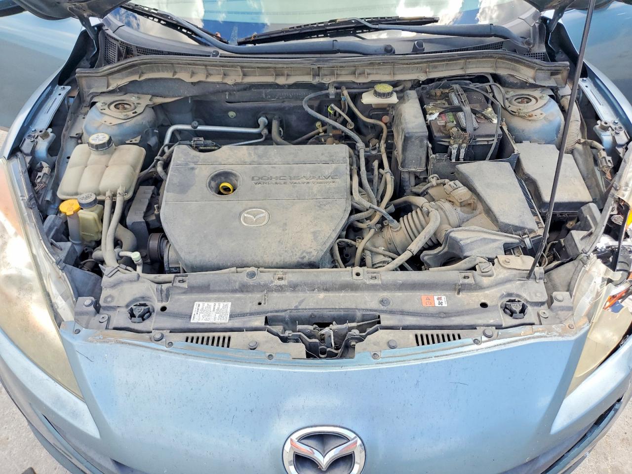 2010 Mazda 3 I Blue vin: JM1BL1SF6A1313959