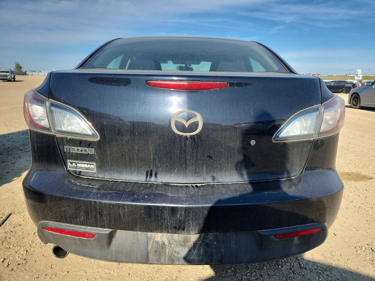 2010 Mazda 3 I Black vin: JM1BL1SF7A1178555