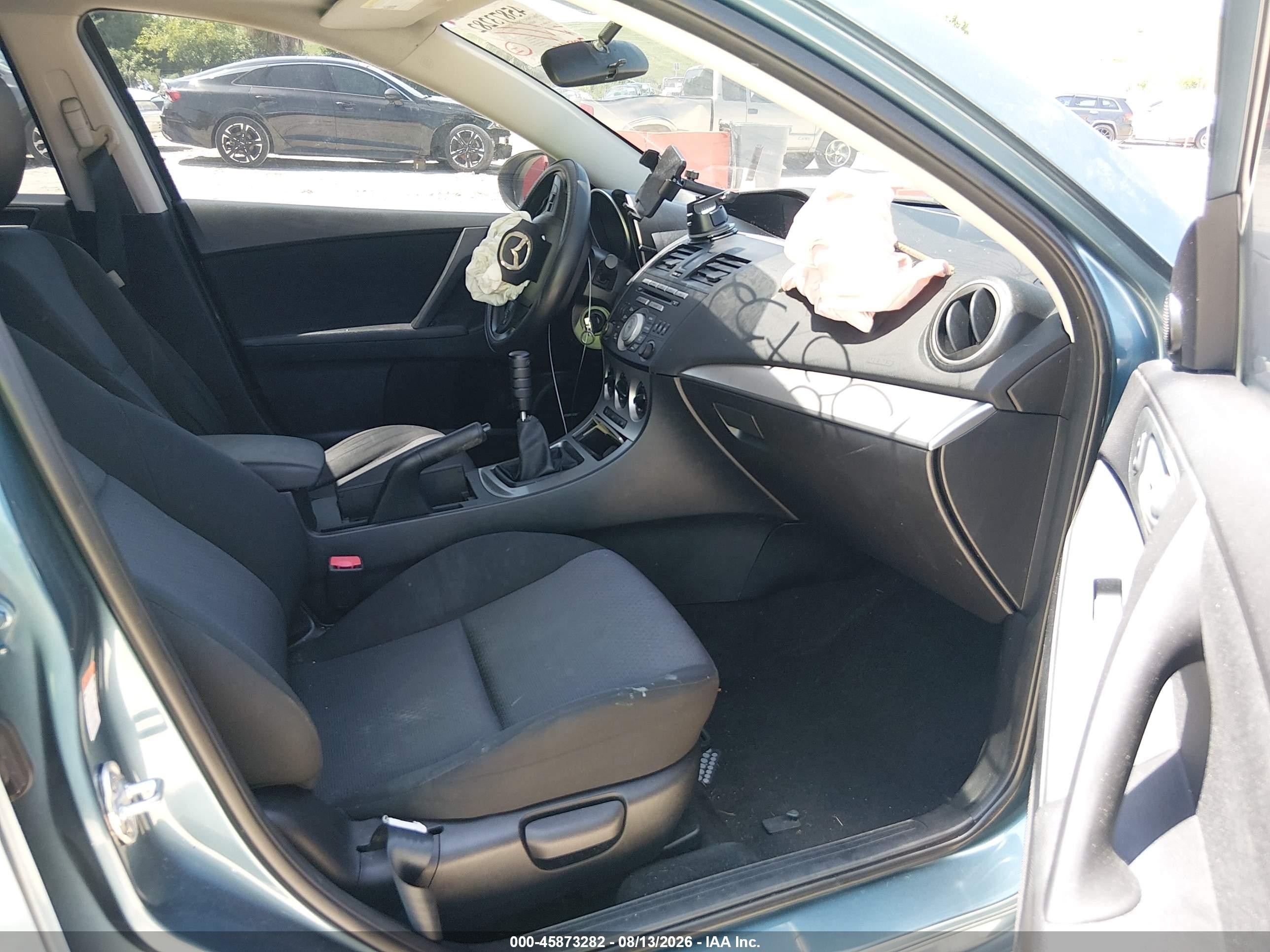2010 Mazda Mazda3 I Touring Light Blue vin: JM1BL1SF7A1190625