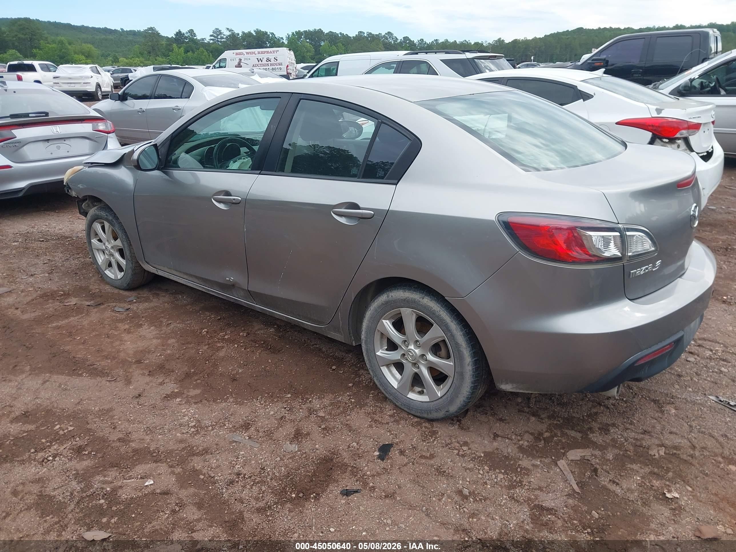 2010 Mazda Mazda3 I Touring Серый vin: JM1BL1SF7A1194478